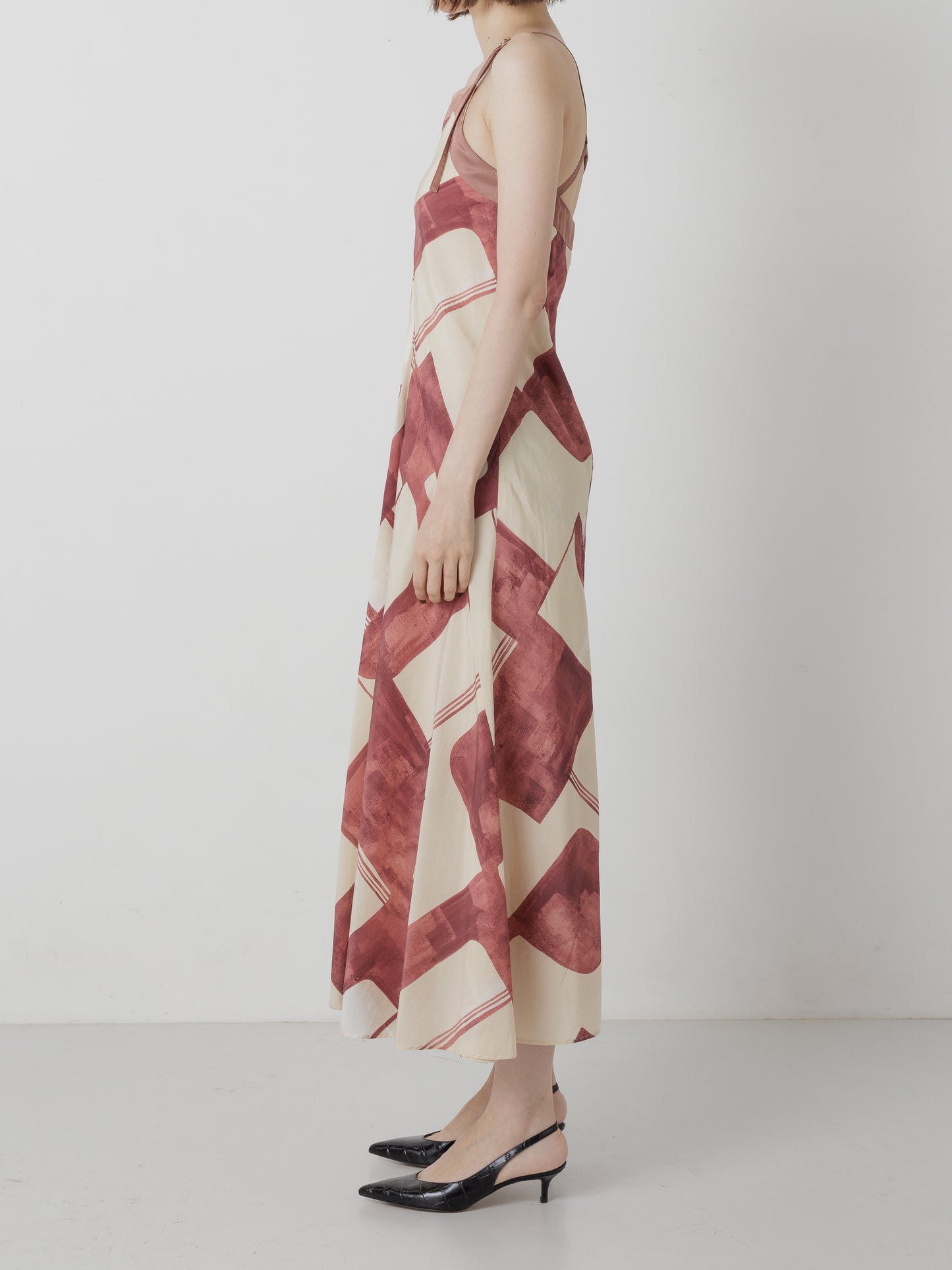 HALOCLINE ASYMMETRY DRESS RENGA
