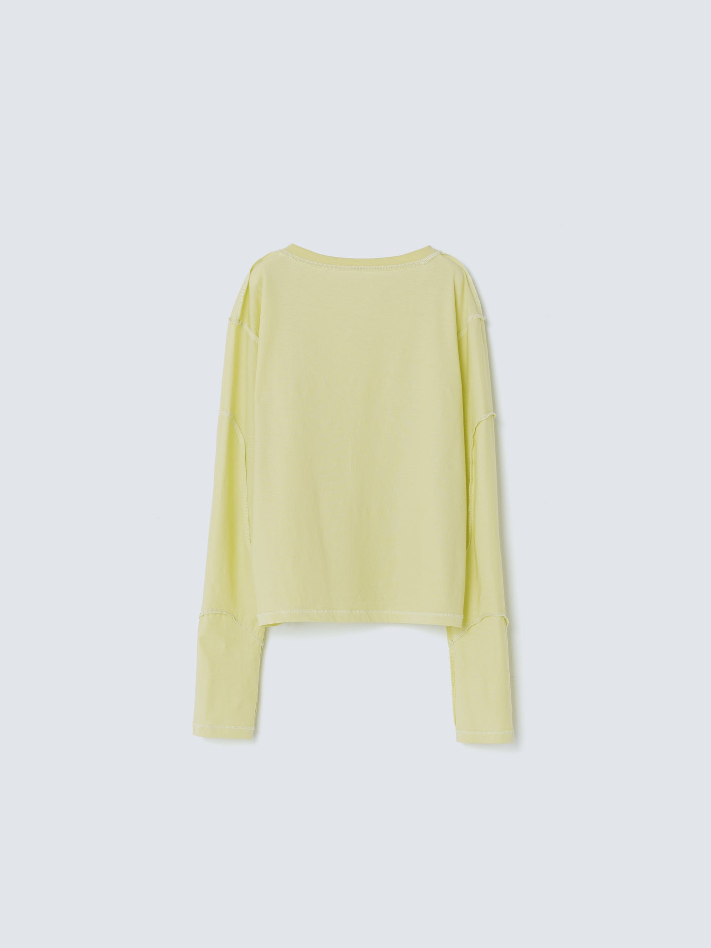 HALOCLINE CUTSEW LONG TEE LIME