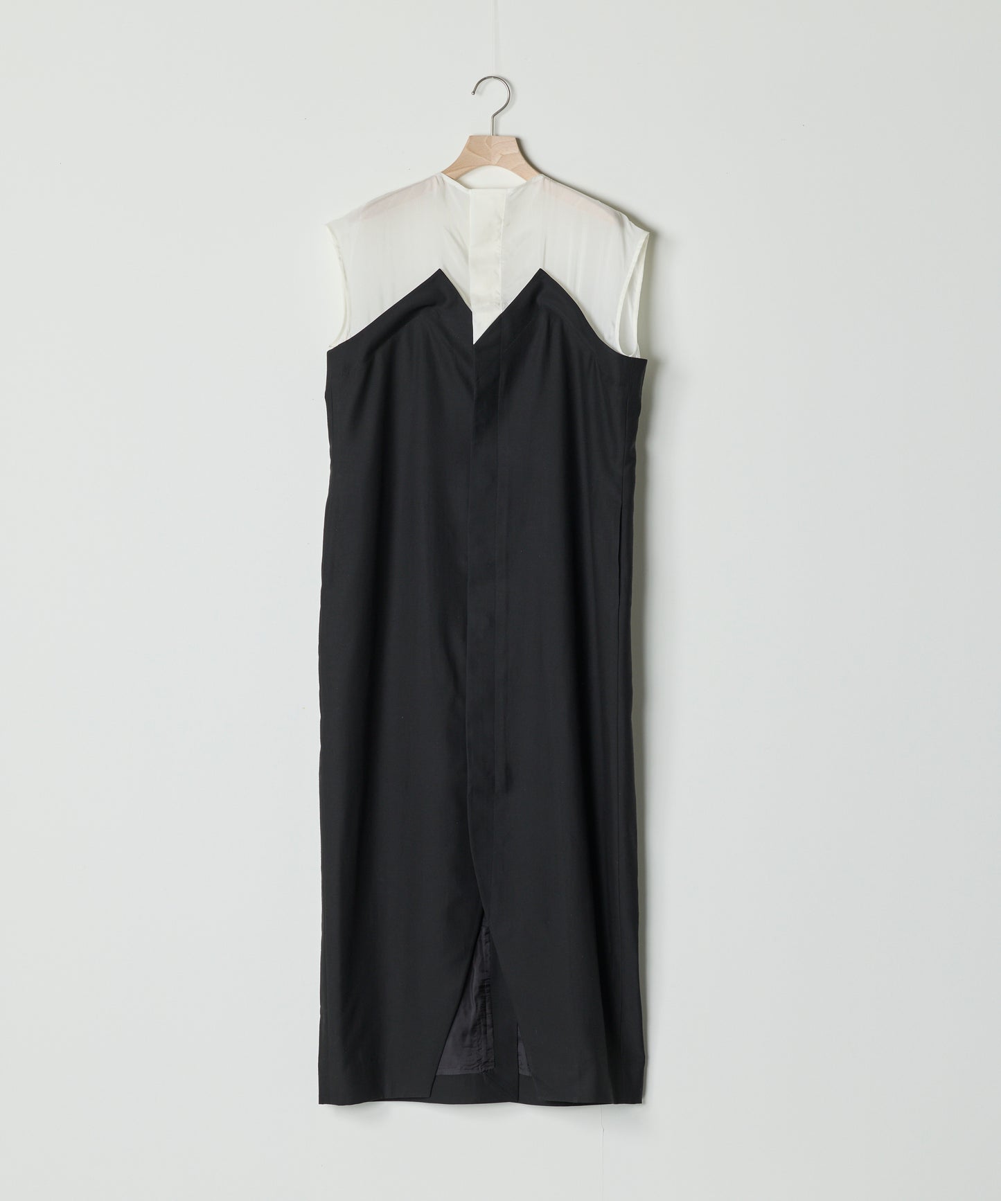 【26SS予約商品】Double-Layered Onepiece BLACK