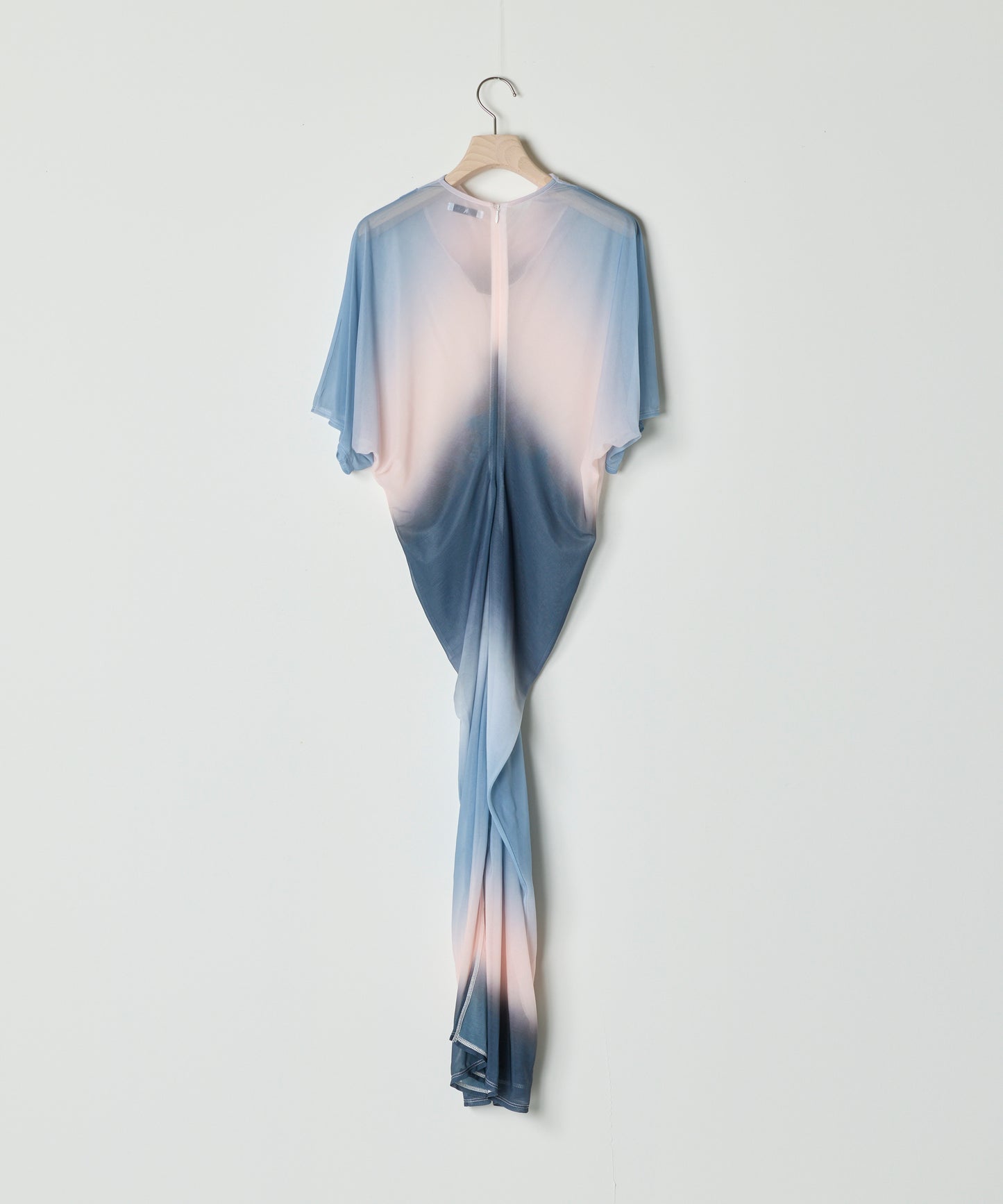【26SS予約商品】Twist-Waist Print Long Dress BLUE MULCH