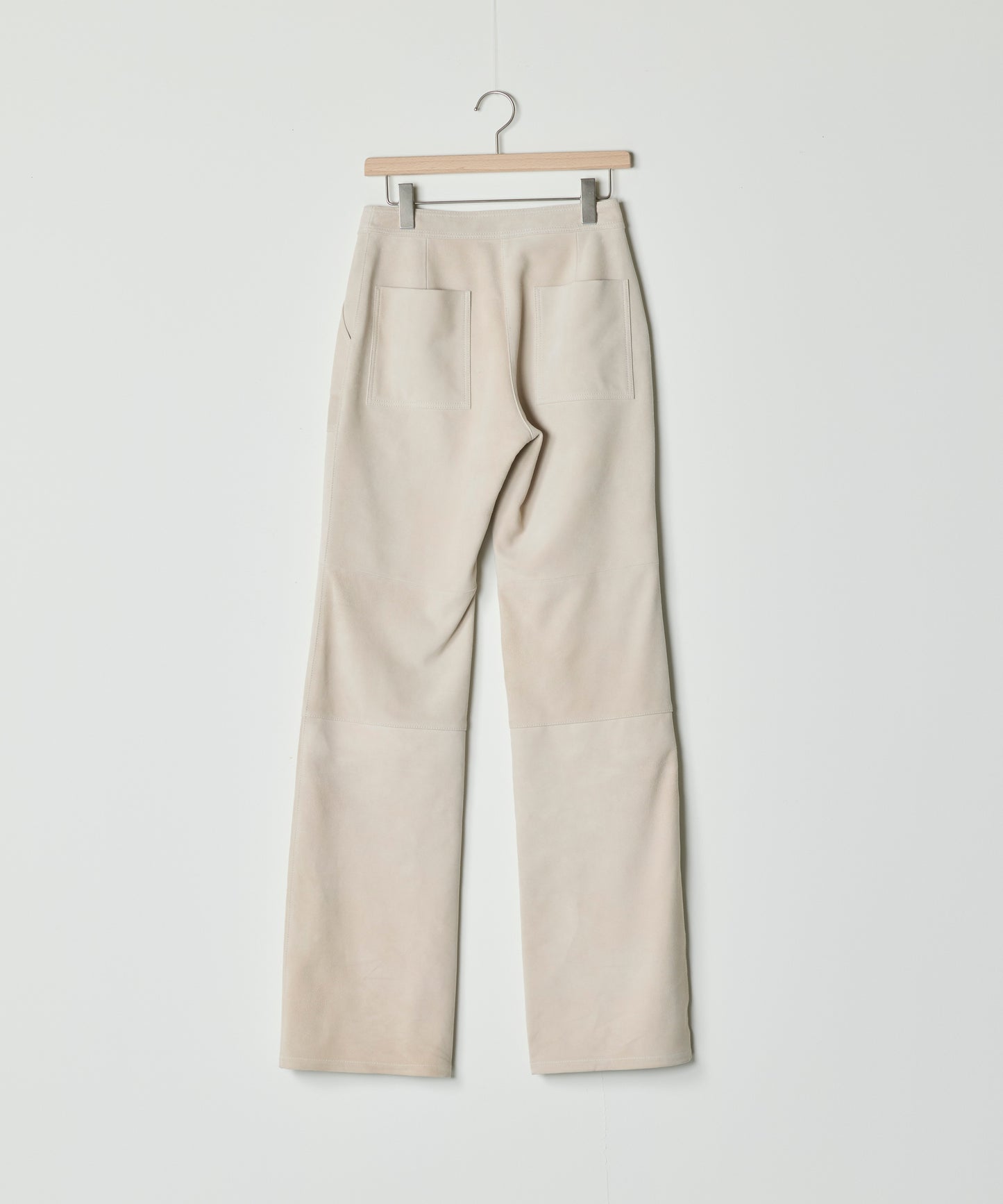 【26SS予約商品】Suede Trousers LIGHT BEIGE