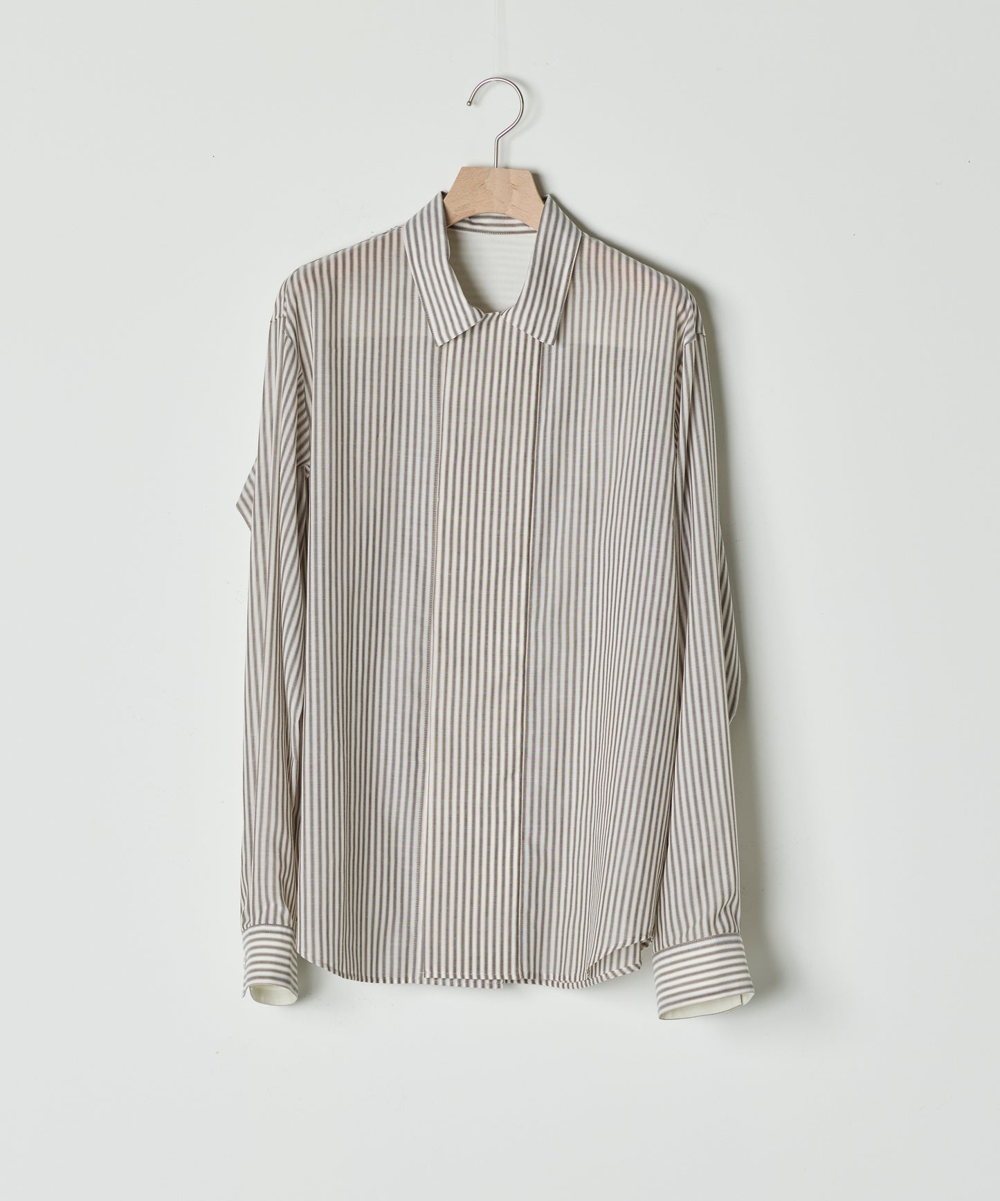 【26SS予約商品】Double-Breasted Wide Shirt MULTI STRIPE