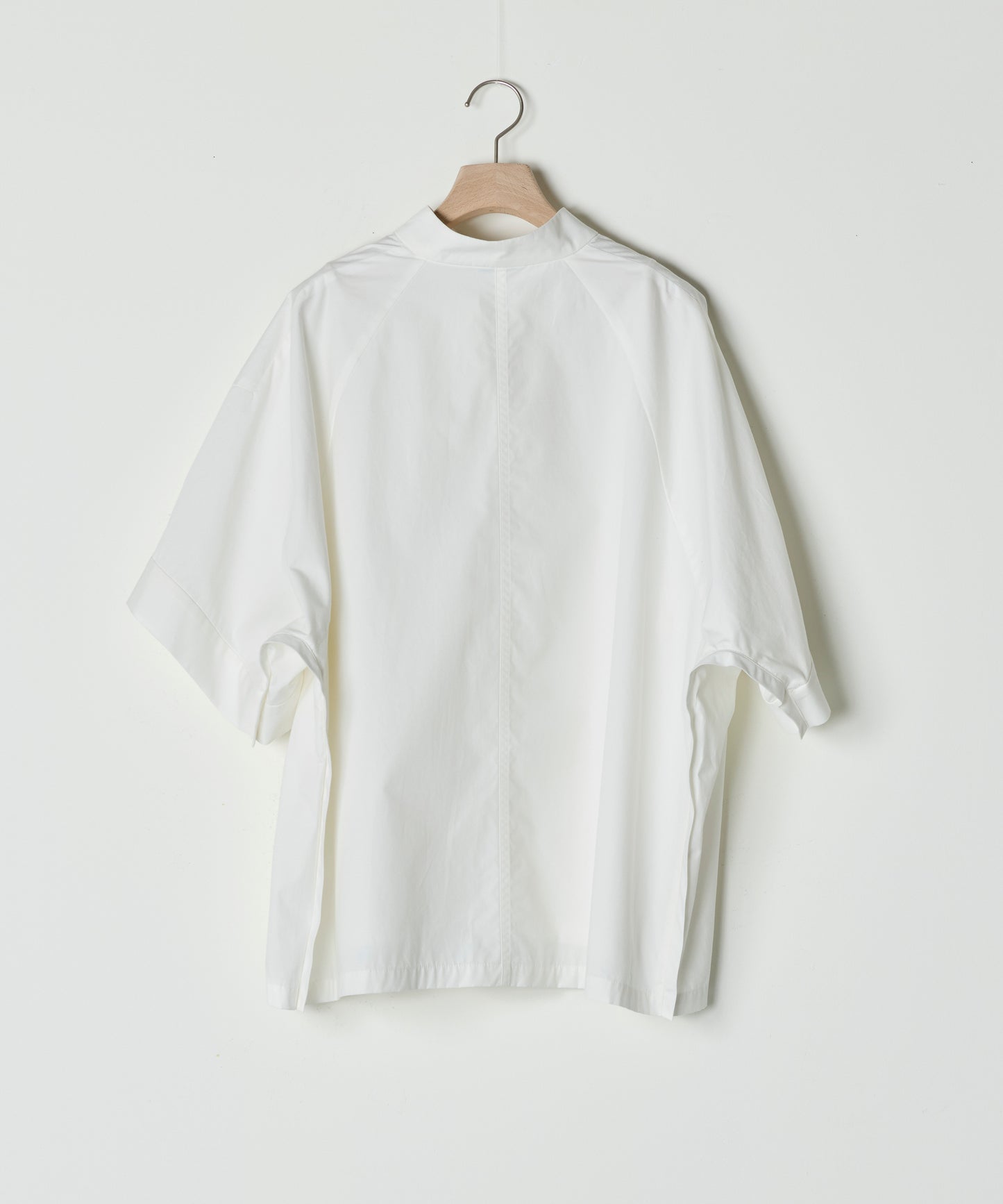 【26SS予約商品】Half-Sleeve Pullover Top WHITE