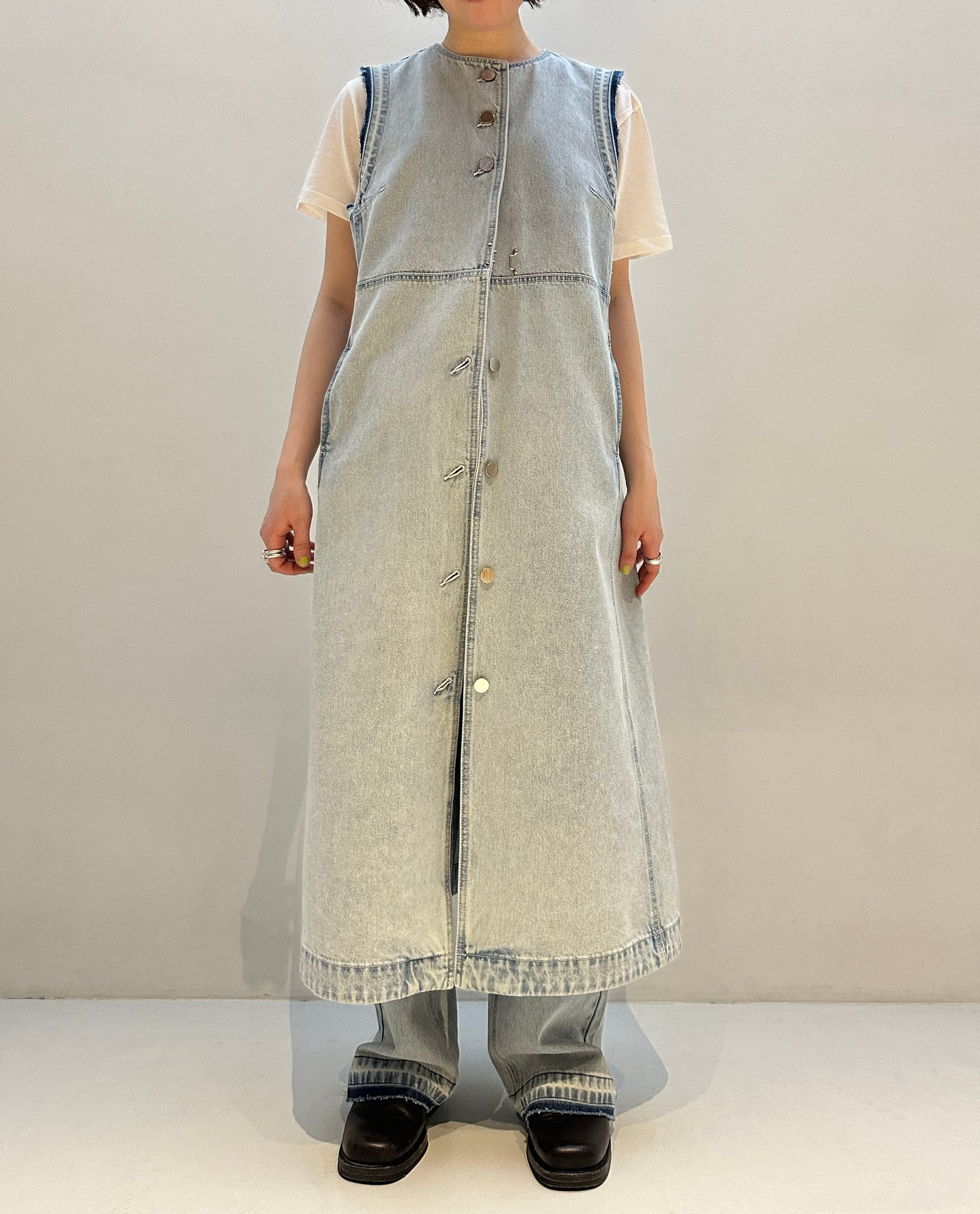 LONG DENIM DRESS