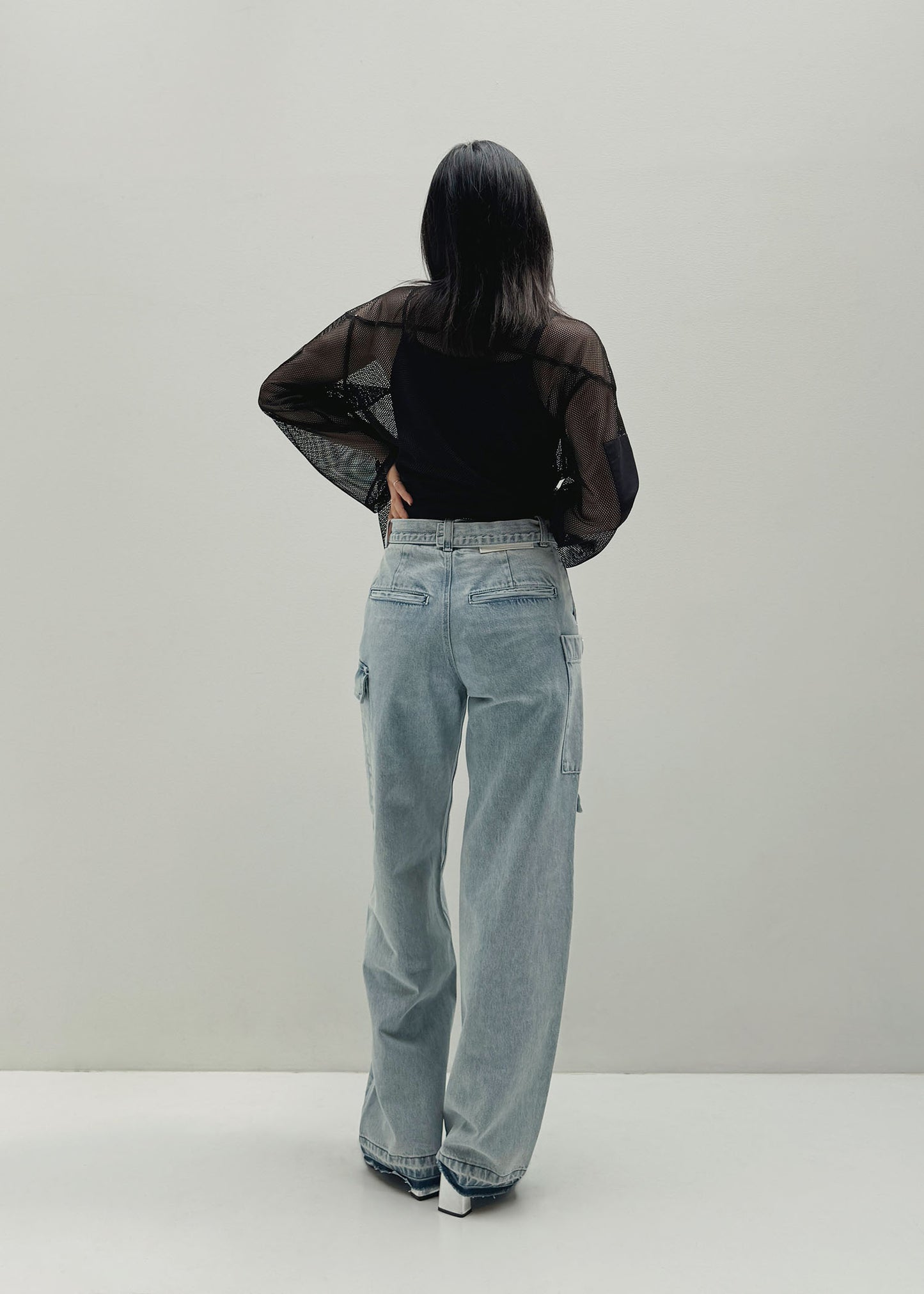 7POCKET DENIM PANTS LIGHT BLUE