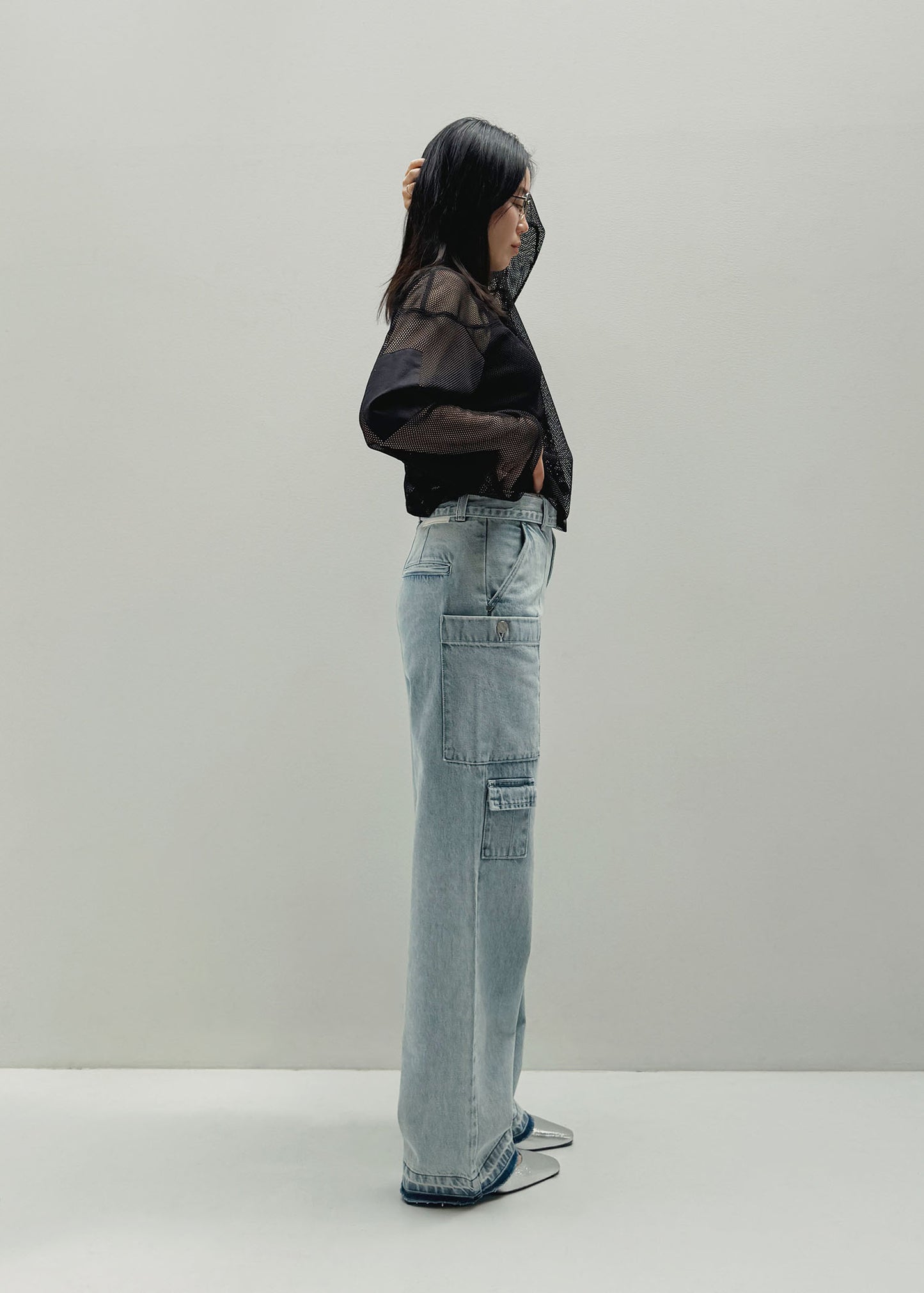 7POCKET DENIM PANTS LIGHT BLUE