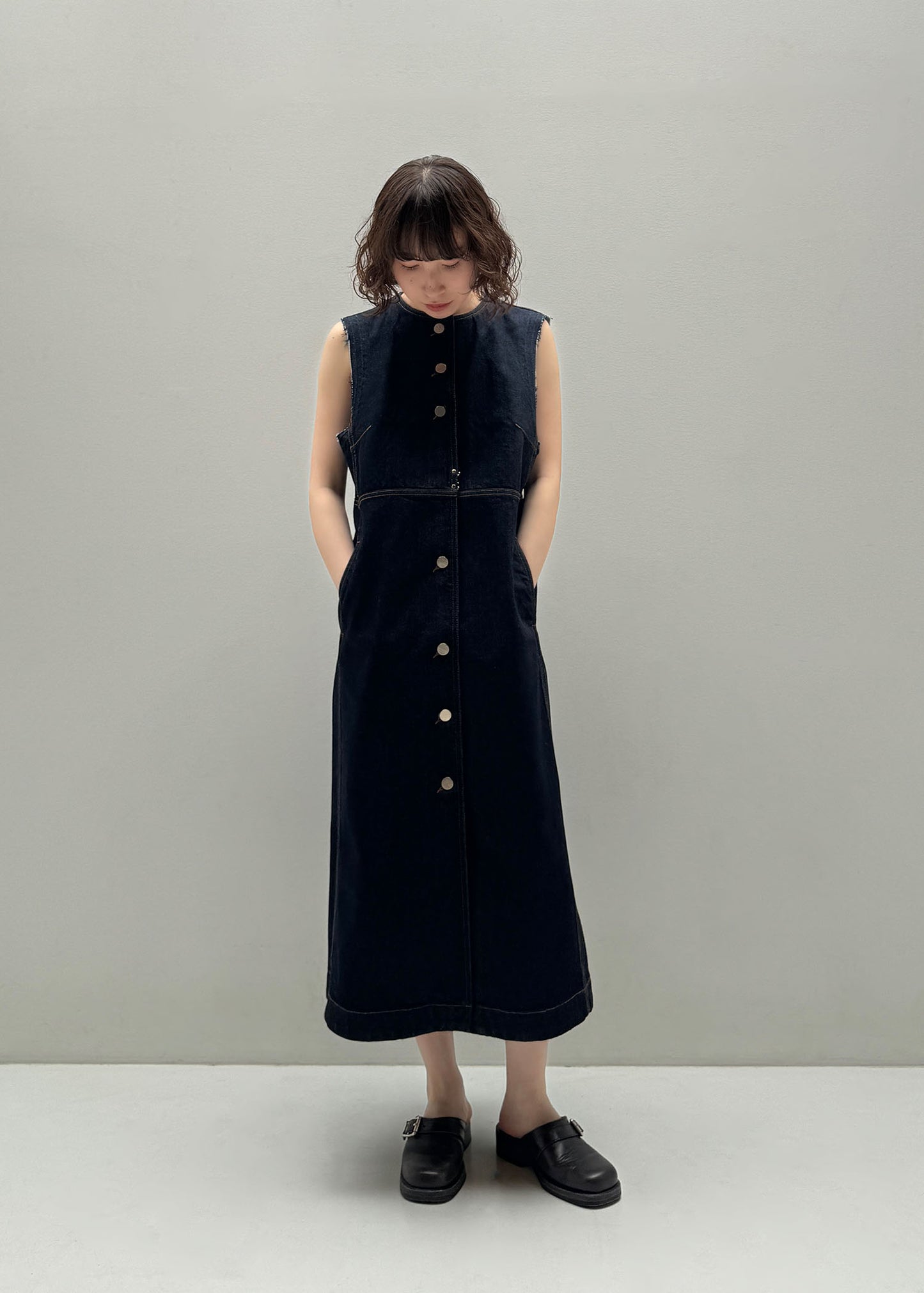 LONG DENIM DRESS