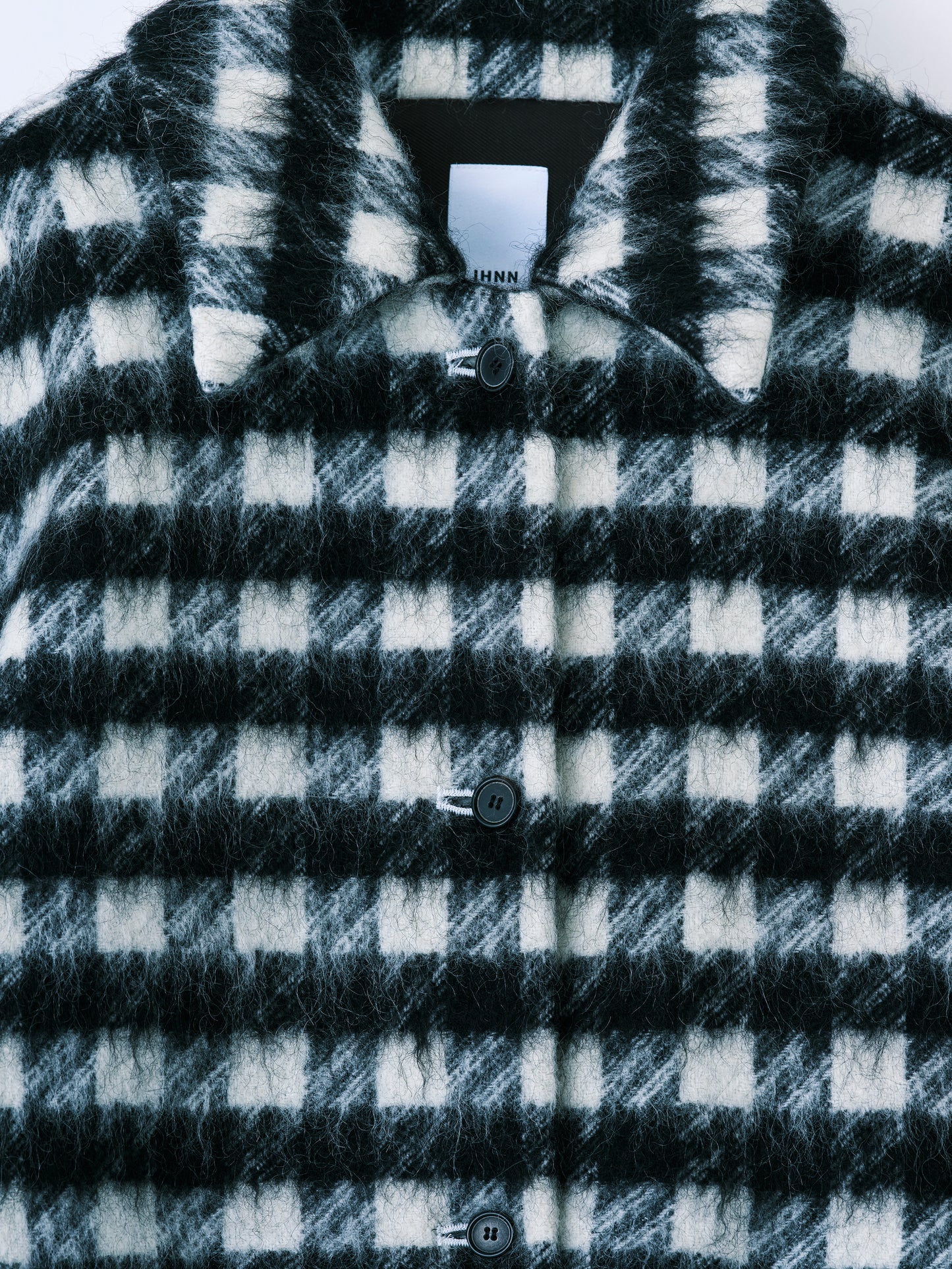 MOHAIR CHECK JACKET