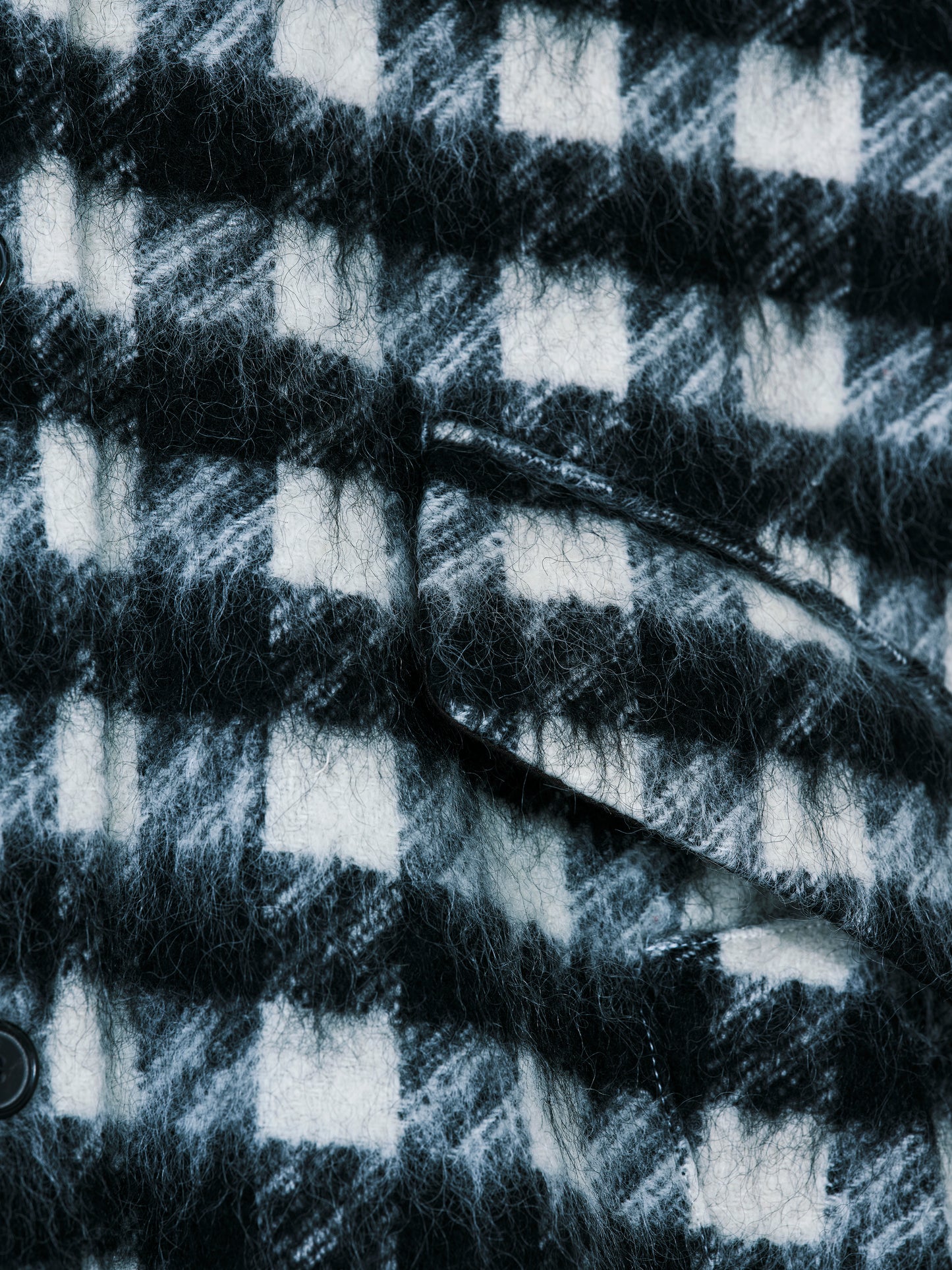 MOHAIR CHECK JACKET