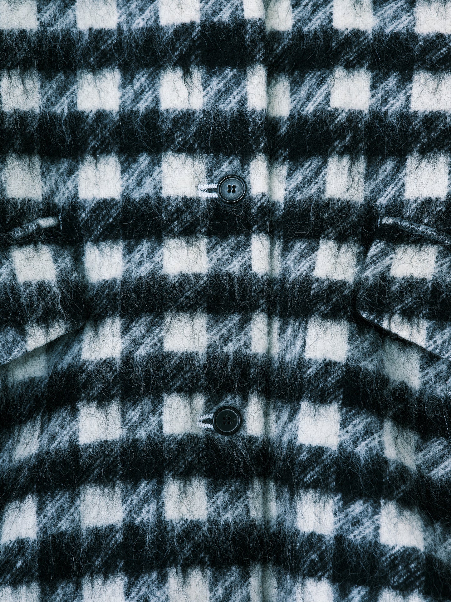 MOHAIR CHECK JACKET