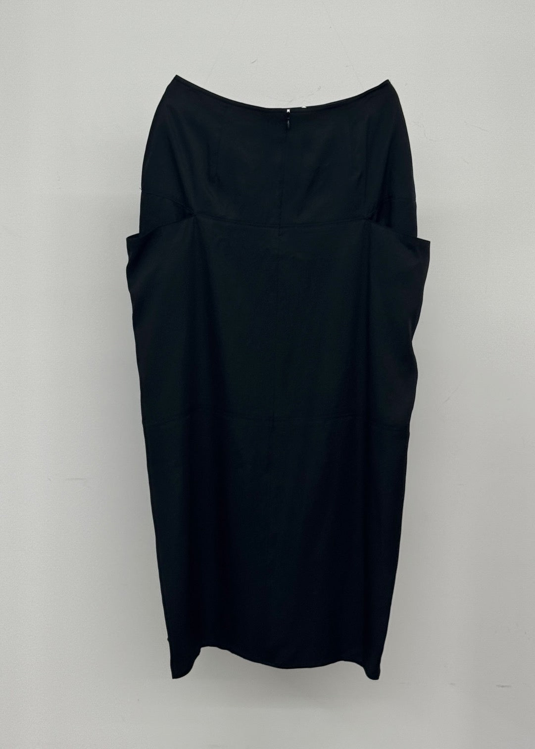 【26SS予約商品】Paneled Satin Skirt BLACK