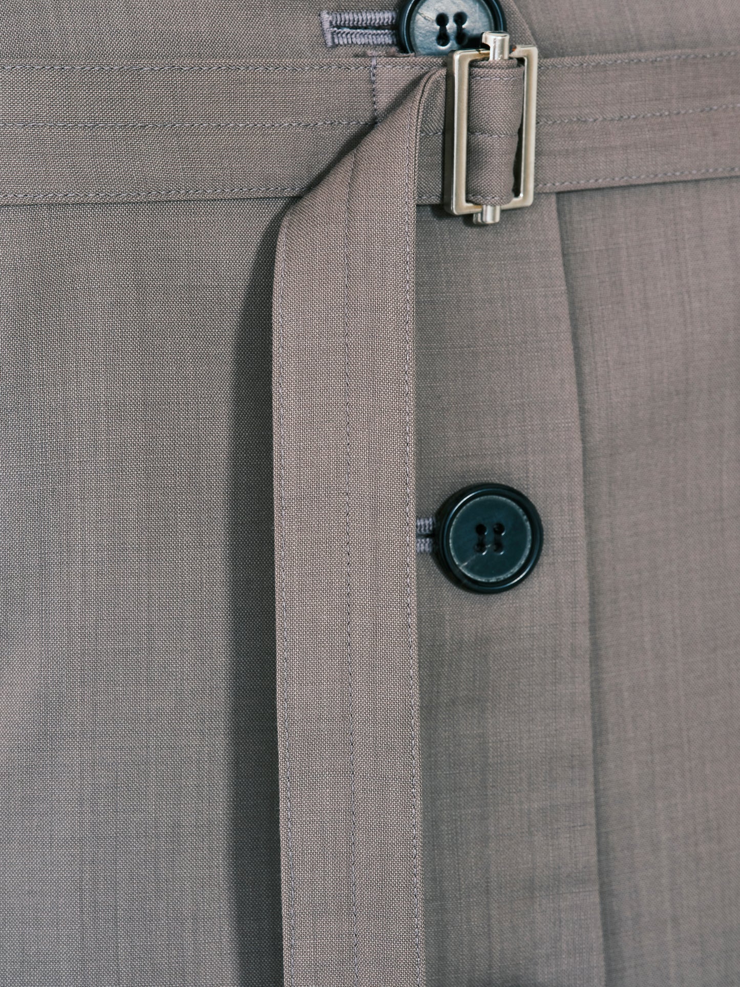 TAILORED VEST LIGHT BROWN