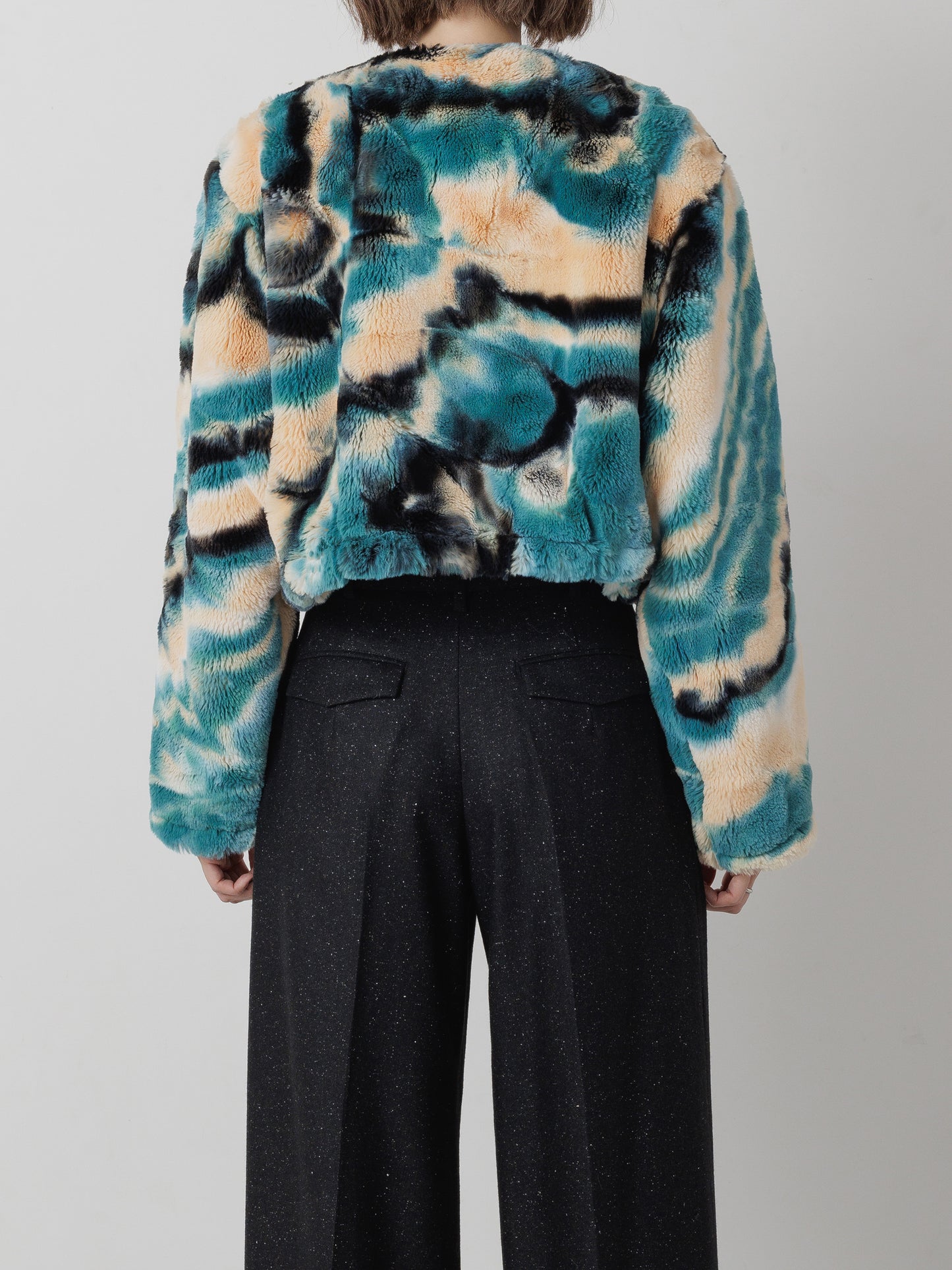 CHUSEN DYED FUR JACKET MULTI