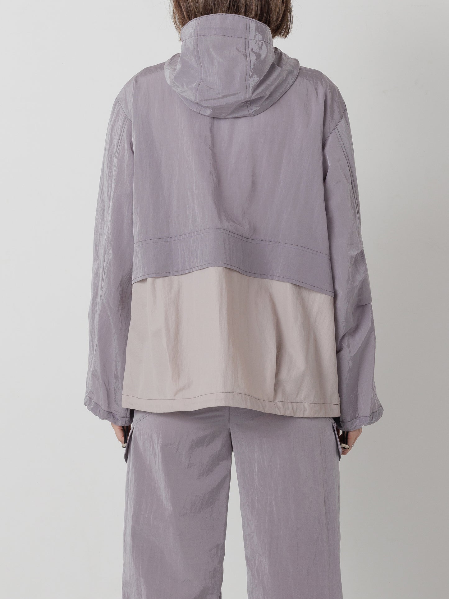 NYLON STITCH ANORAK L.PURPLE