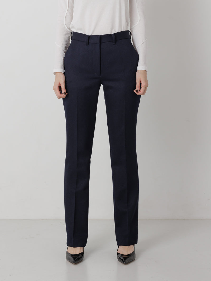 SLIM POCKET PANTS NAVY