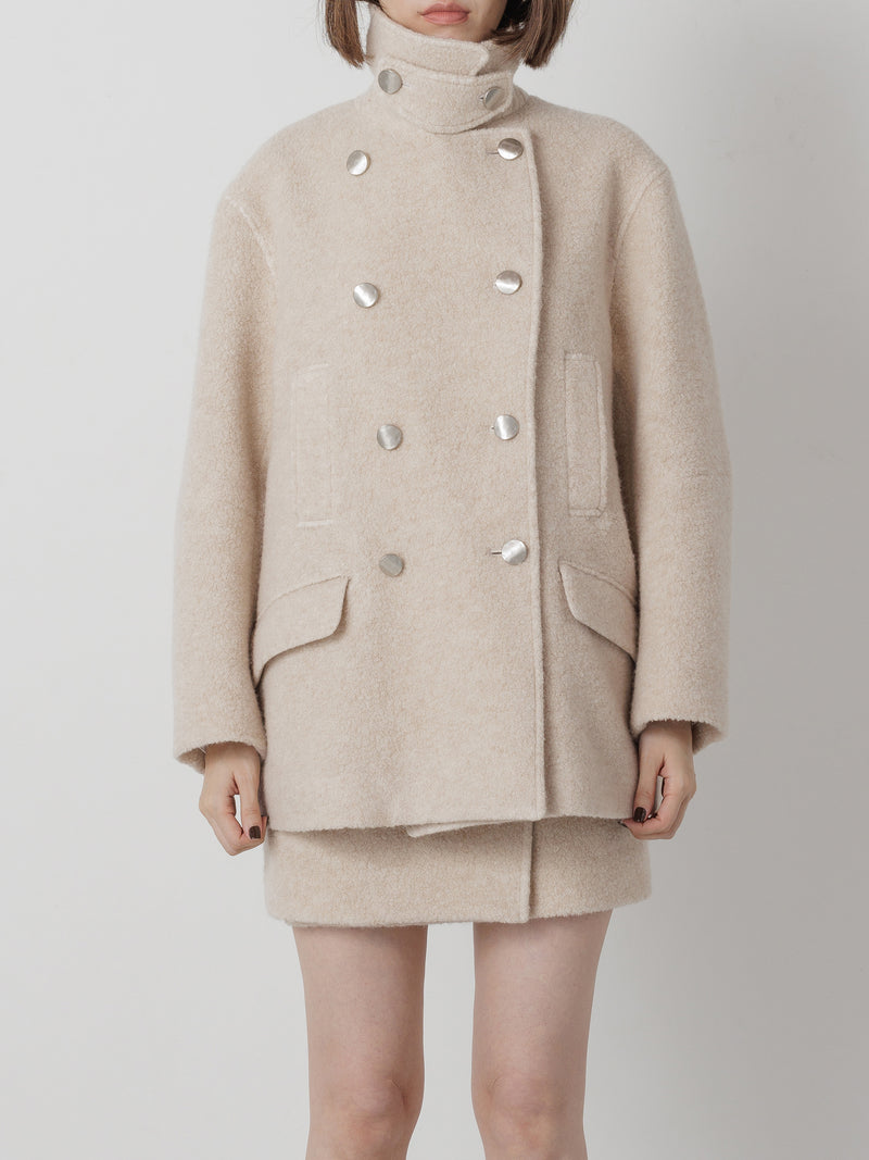 BOA PEACOAT LIGHT BEIGE