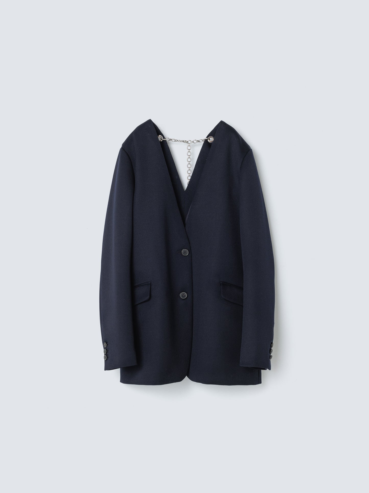 BACK CHAIN JACKET NAVY