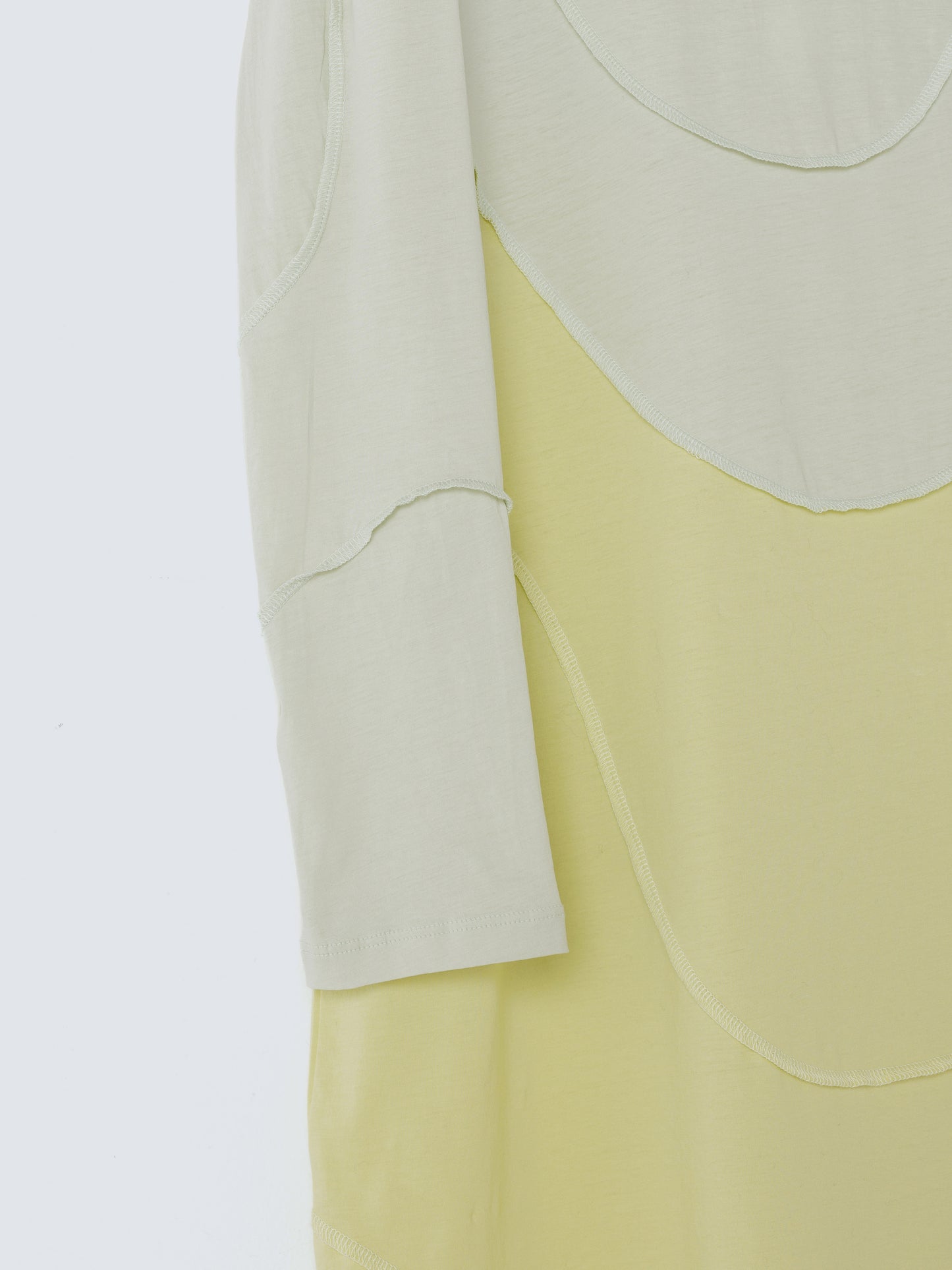 HALOCLINE CUTSEW DRESS LIME