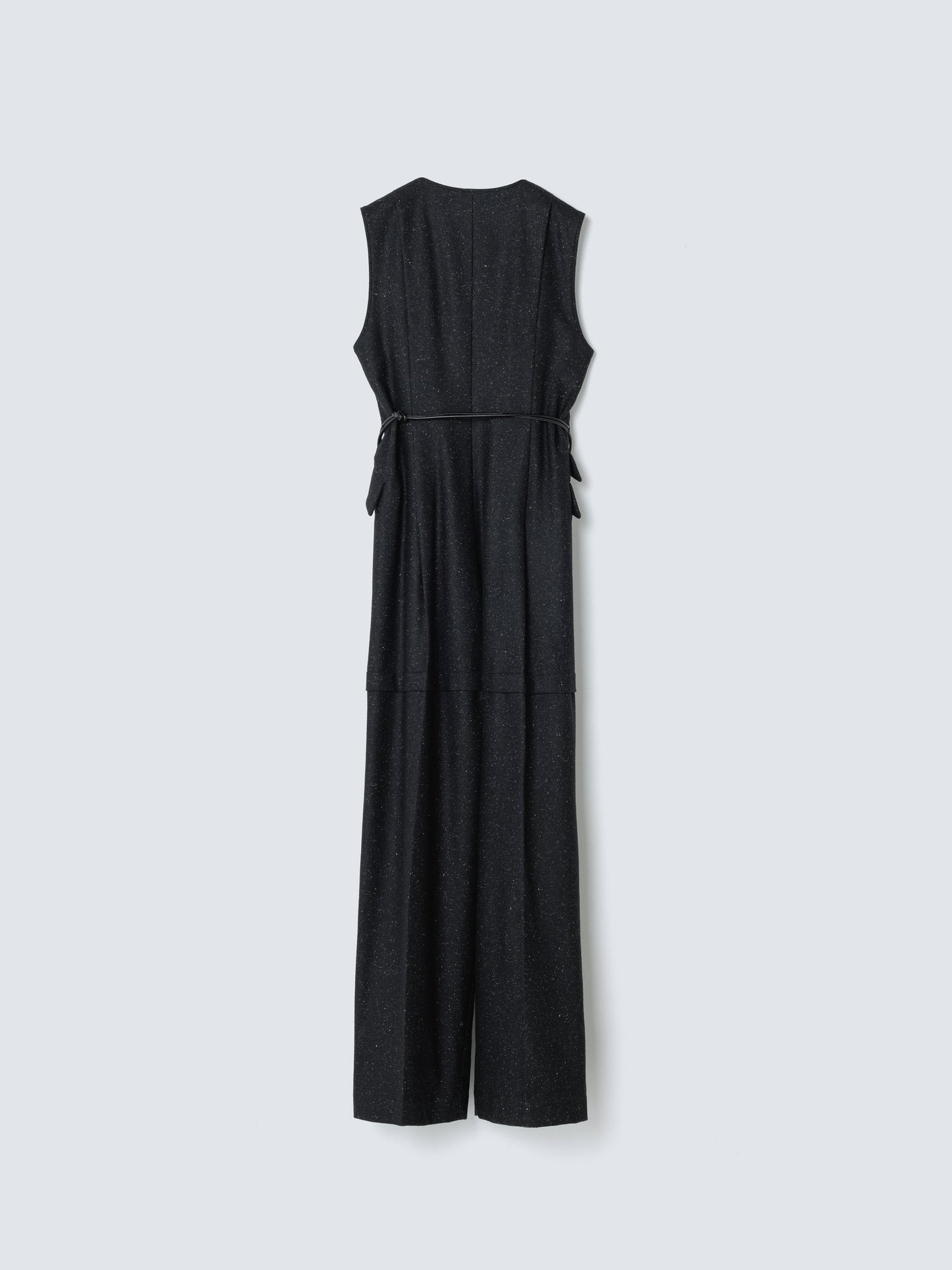 SILK NEP JUMPSUIT BLACK NEP