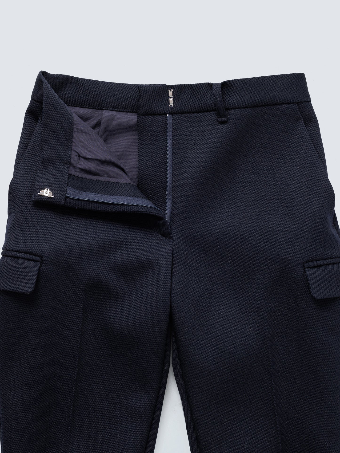 SLIM POCKET PANTS NAVY