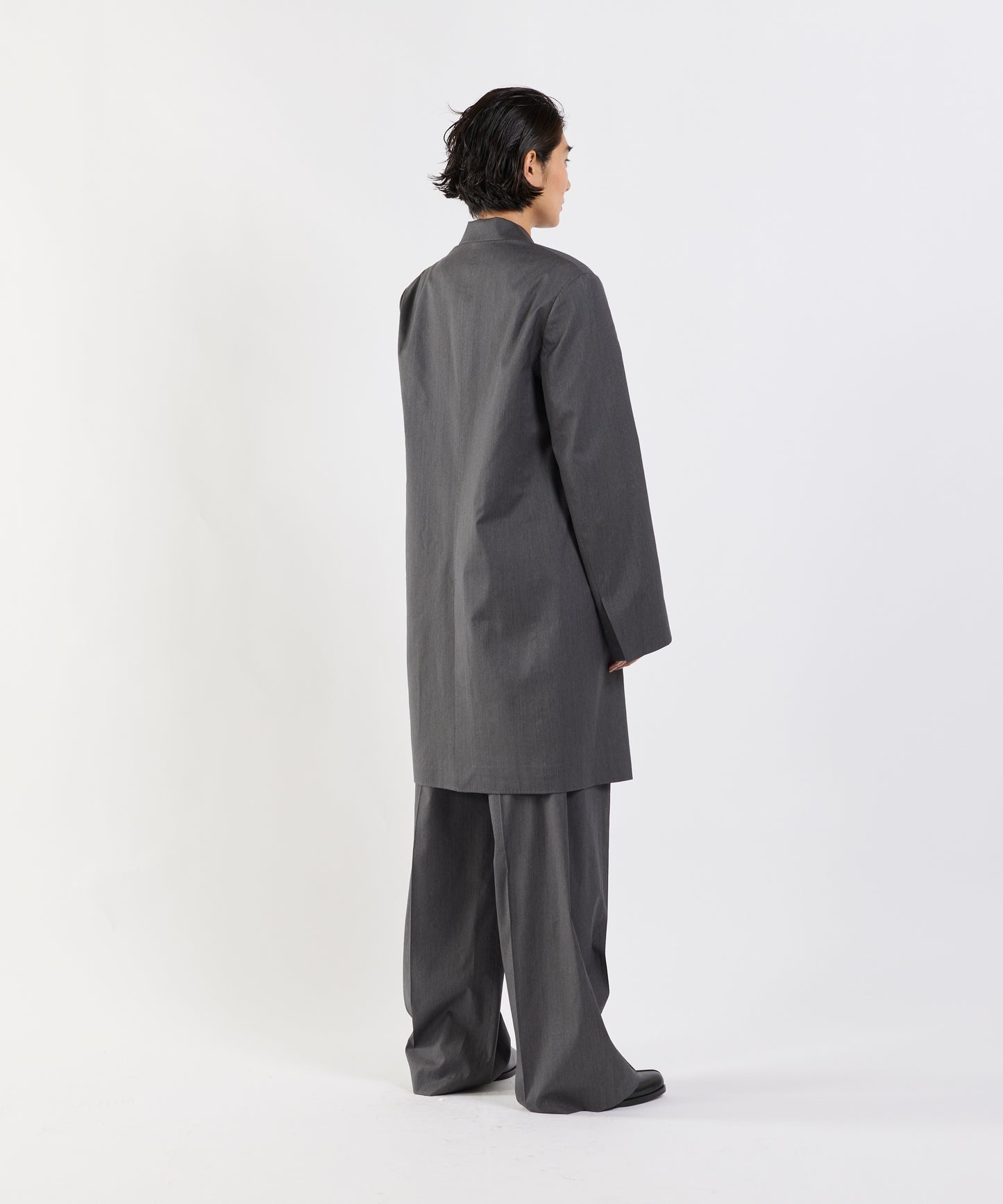 【26SS予約商品】Long Tailored Blazer GREY