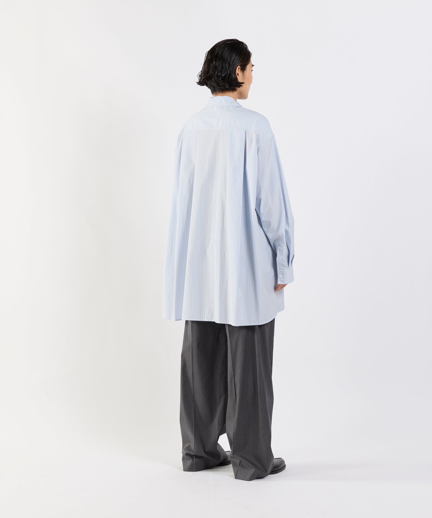 【26SS予約商品】Double-Breasted Shirt BLUE STRIPE