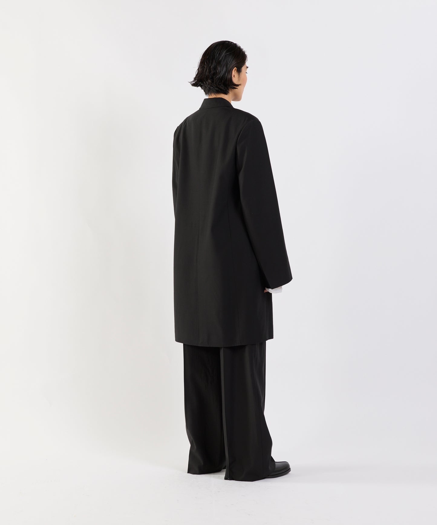 【26SS予約商品】Long Tailored Blazer BLACK