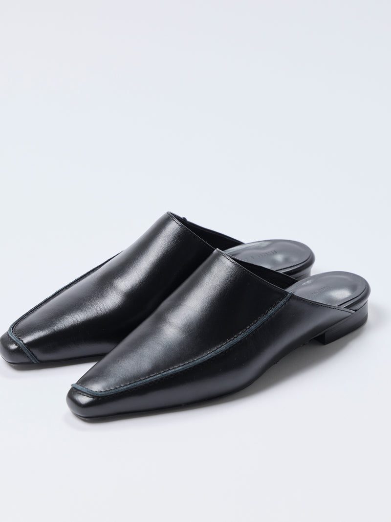 【26SS予約商品】Asymmetrical edge BLACK