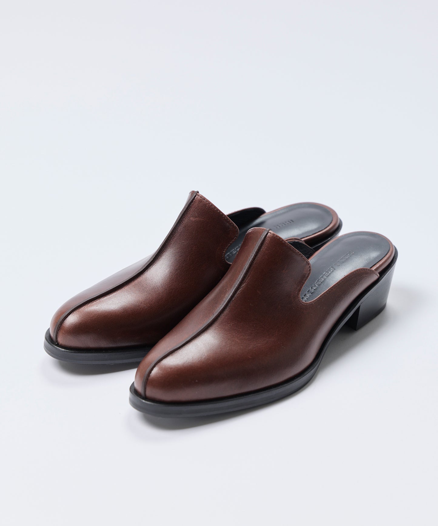 【26SS予約商品】Western mule BROWN