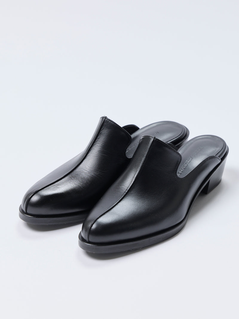 【26SS予約商品】Western mule BLACK