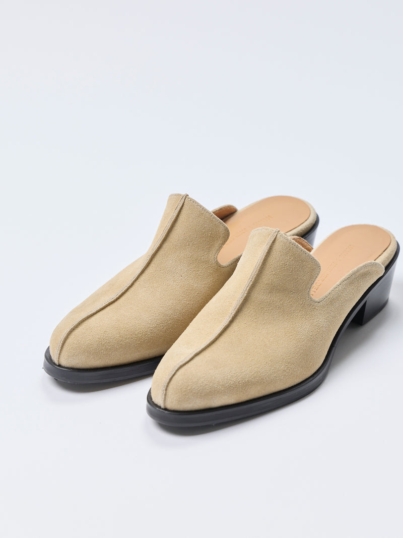 【26SS予約商品】Western mule SAND