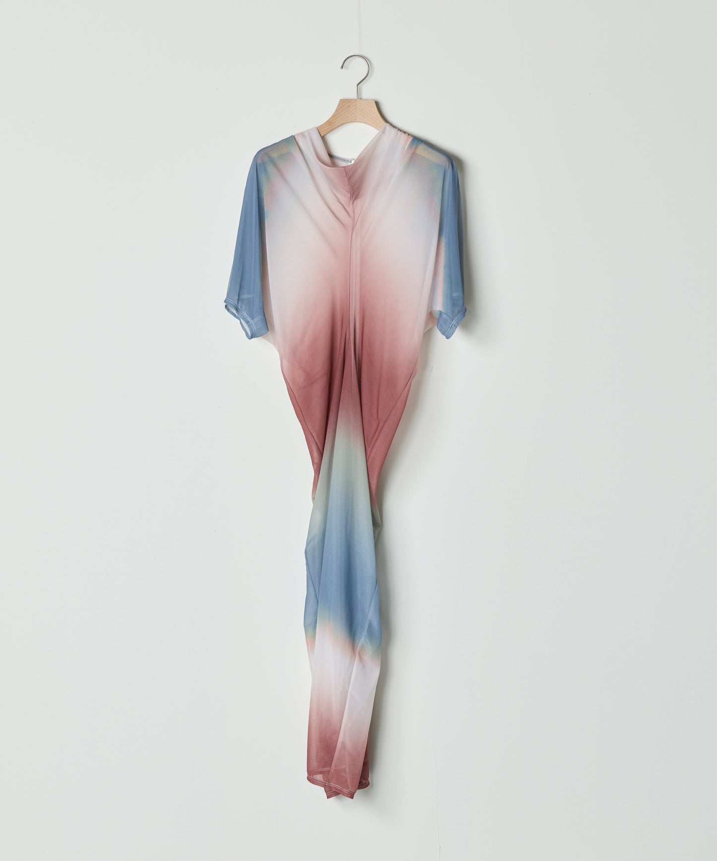 【26SS予約商品】Twist-Waist Print Long Dress BRICK MULCH