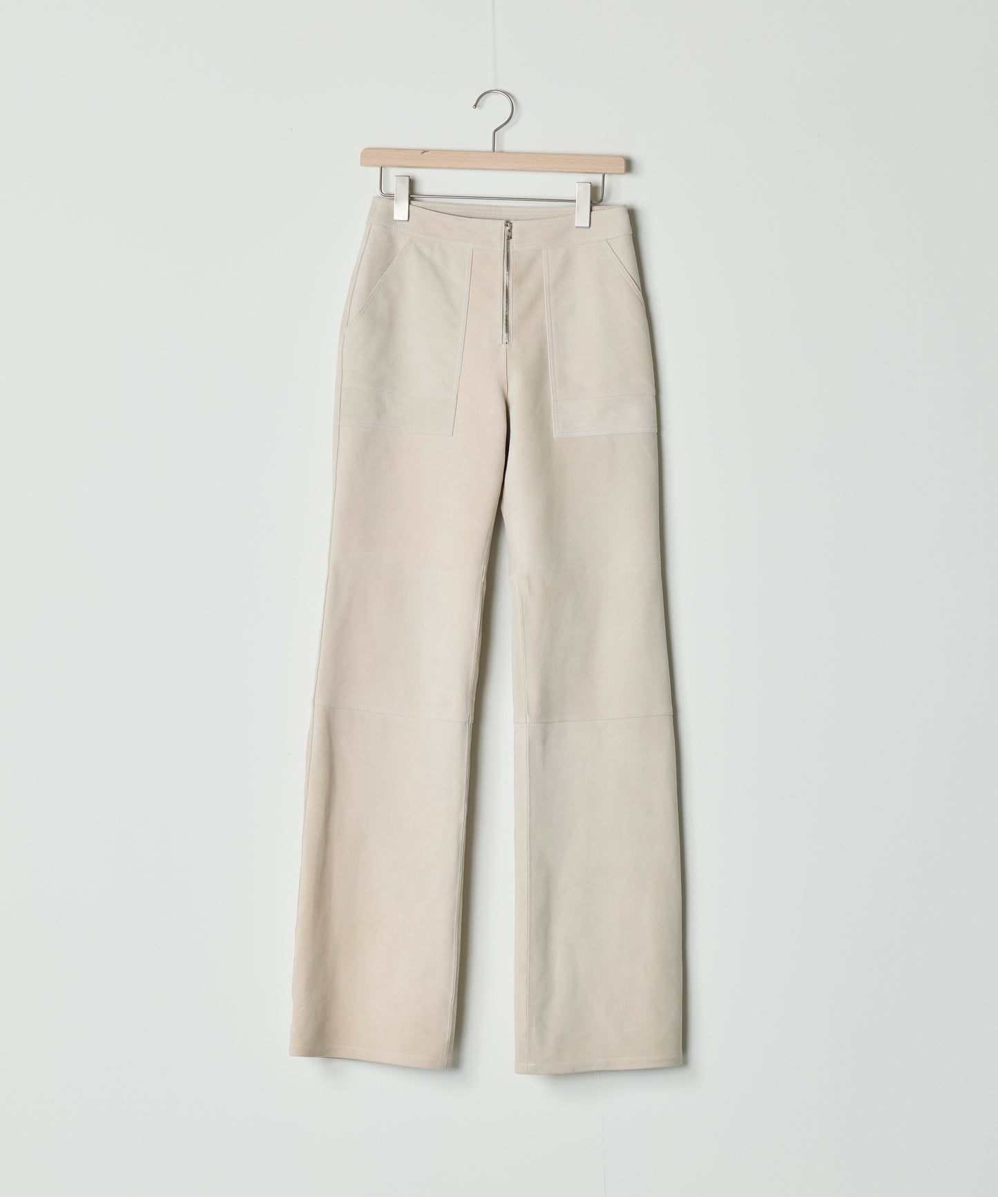 【26SS予約商品】Suede Trousers LIGHT BEIGE