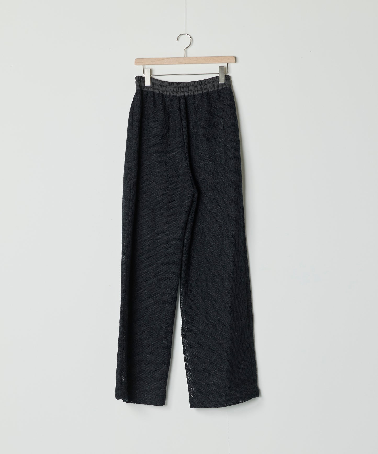 【26SS予約商品】Drawstring Mesh Pants BLACK