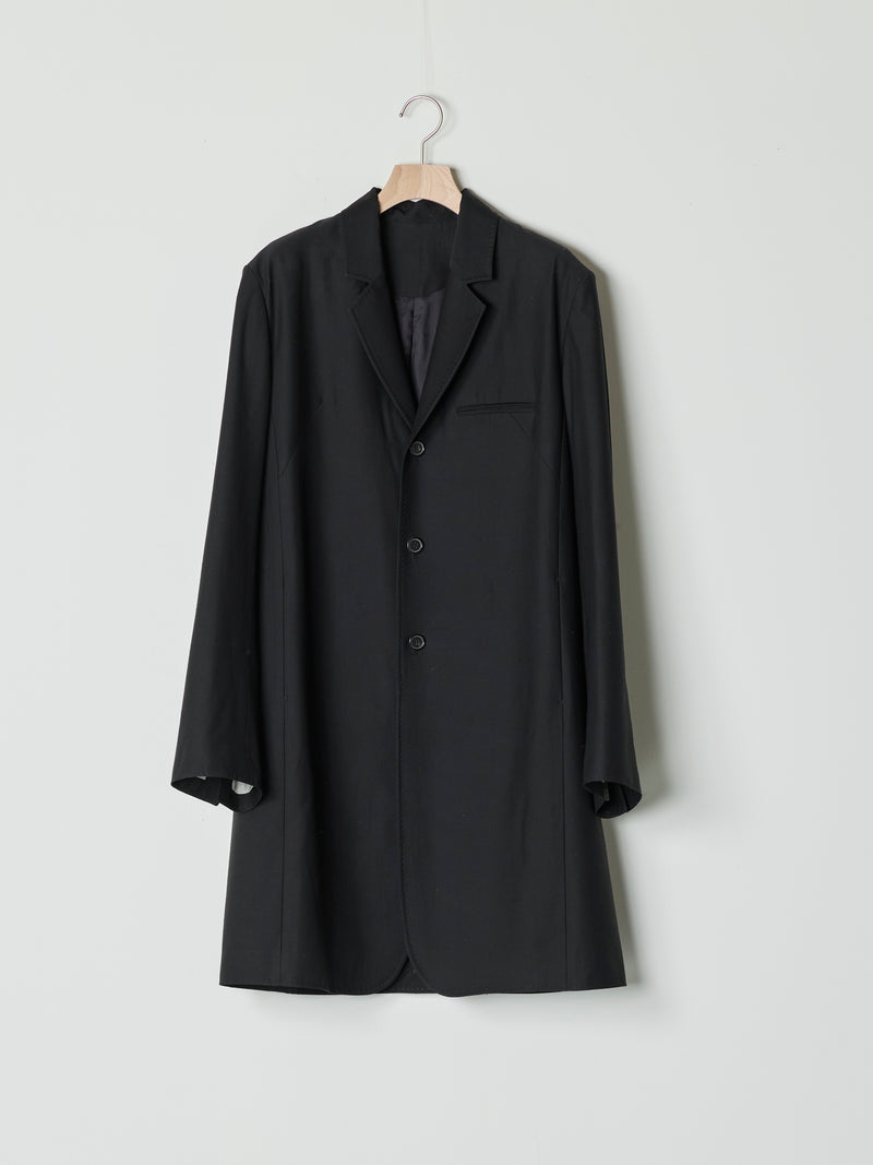 【26SS予約商品】Long Tailored Blazer BLACK