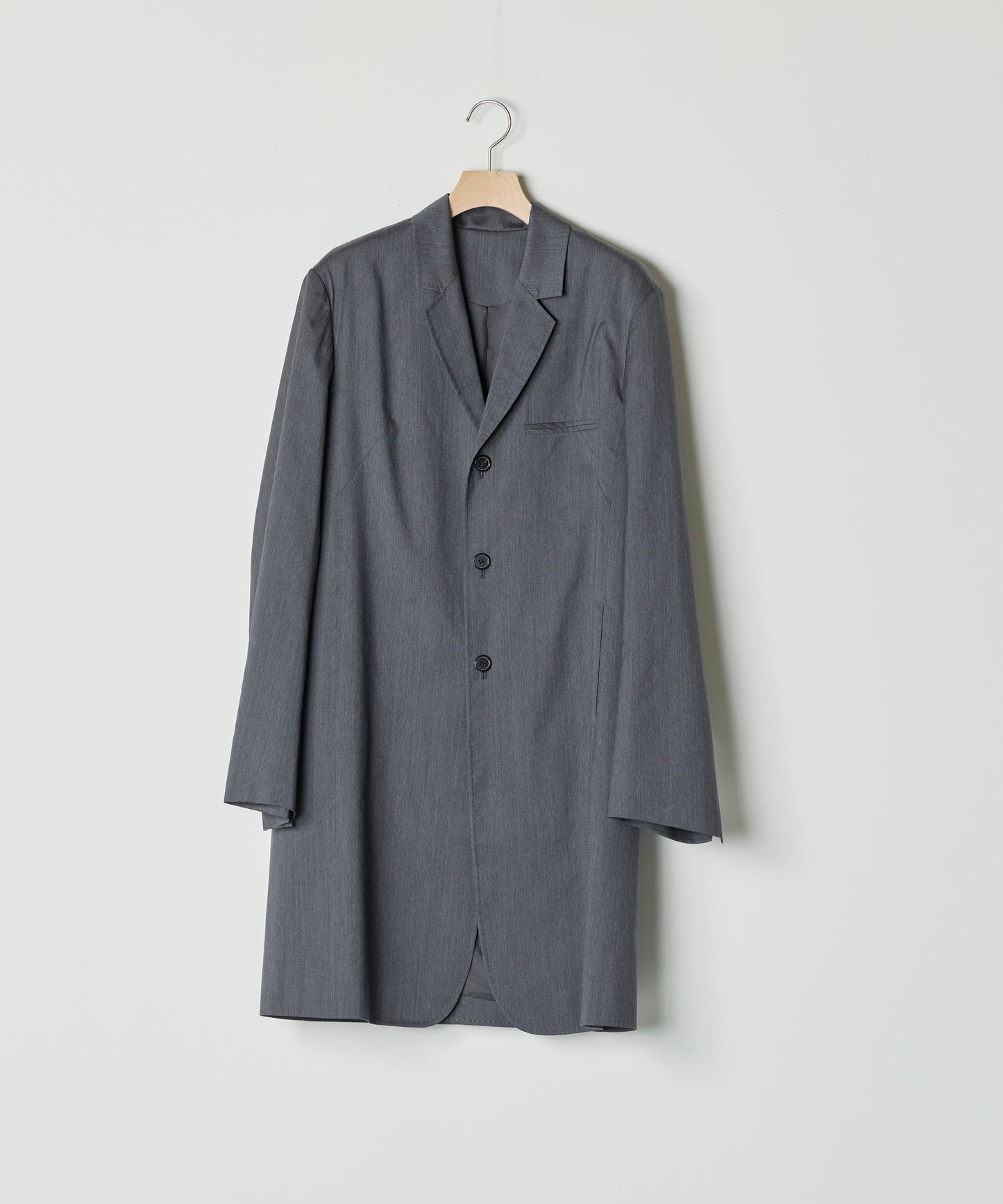 【26SS予約商品】Long Tailored Blazer GREY