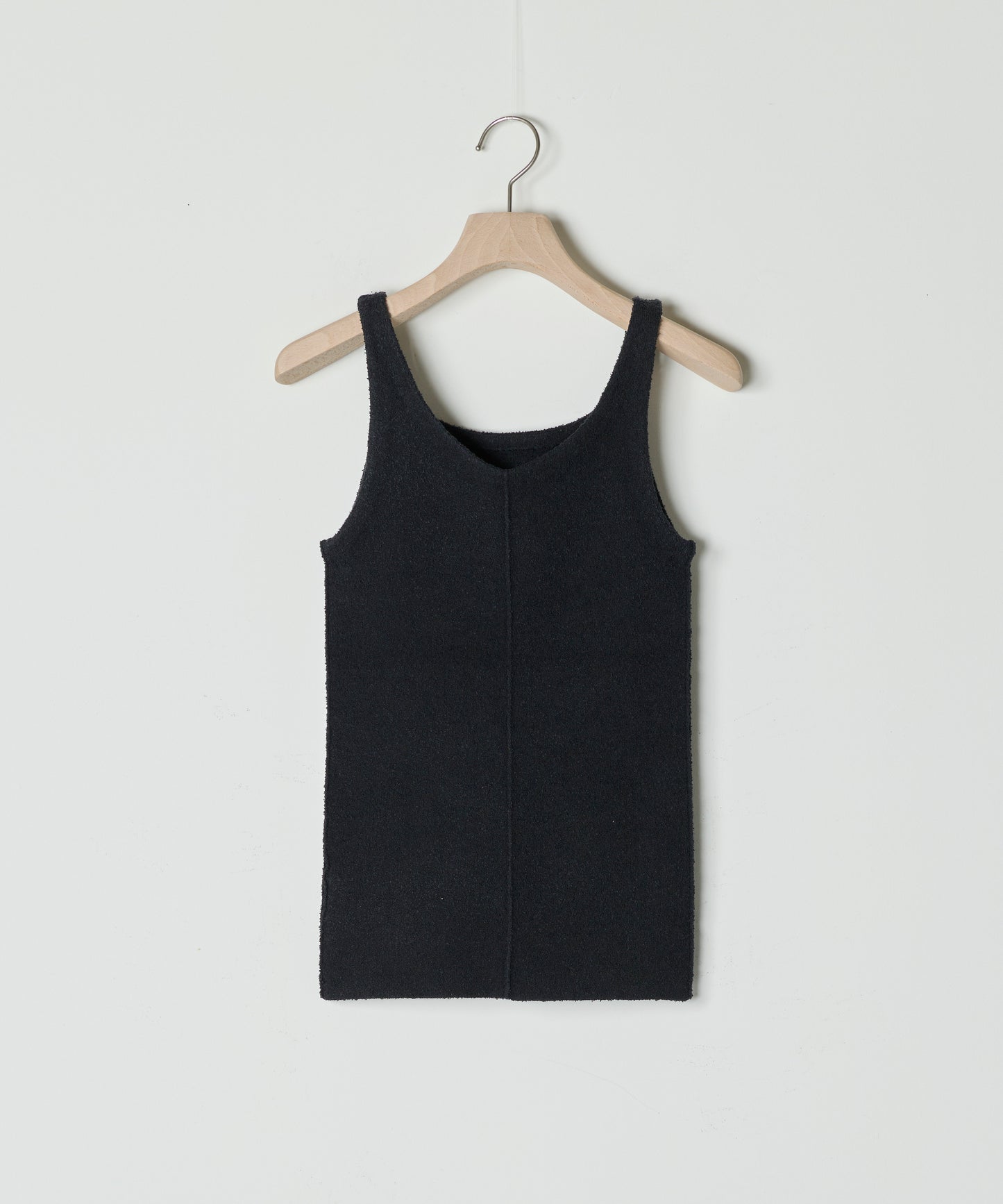 【26SS予約商品】BOUCLE TANK TOP BLACK