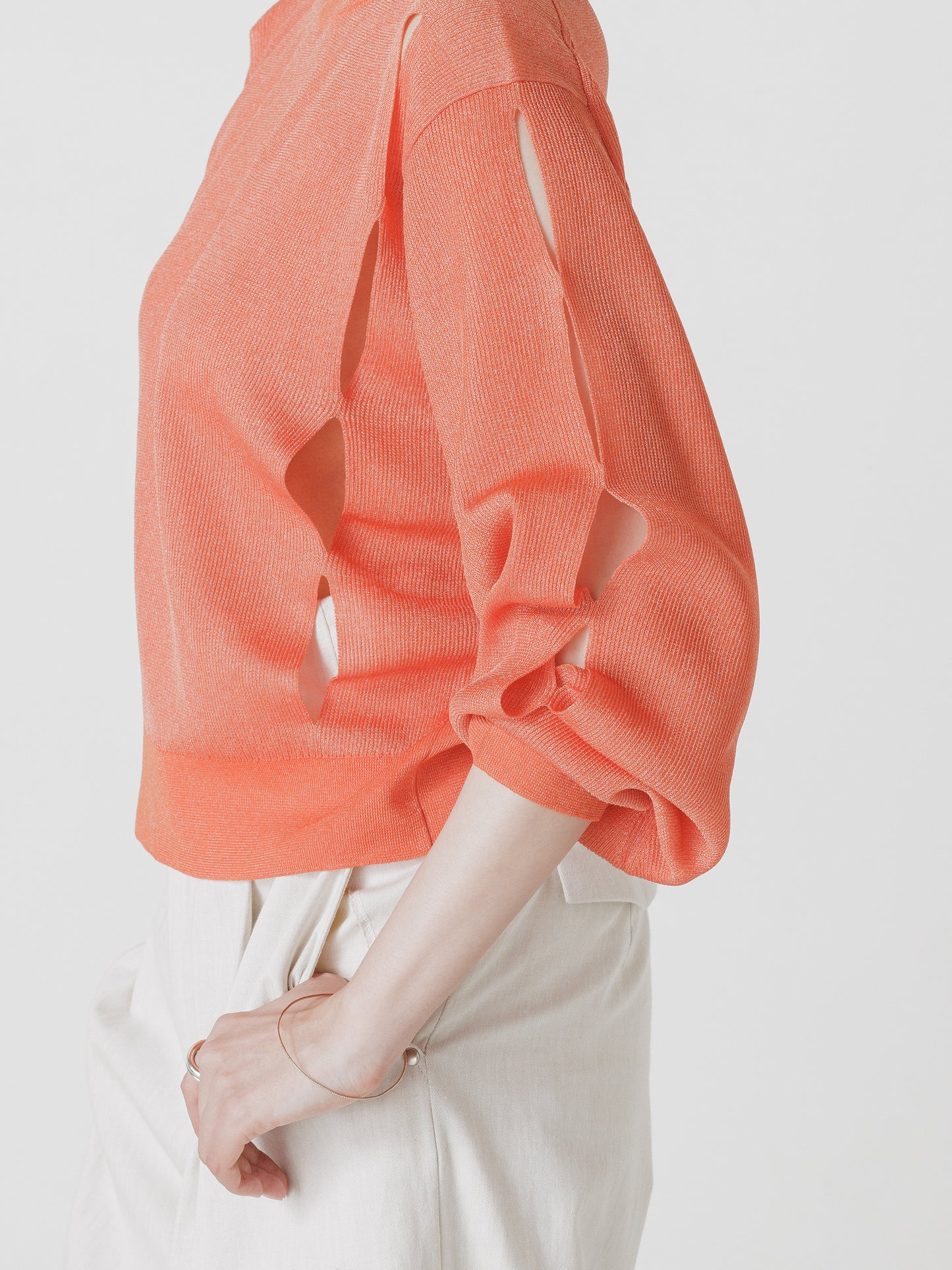 PUNCHING PULLOVER ORANGE