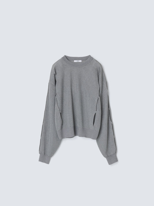 PUNCHING PULLOVER GRAY