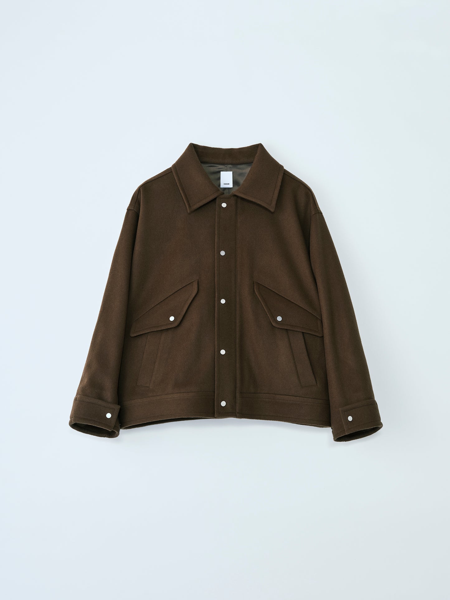 WIDE WOOL BLOUSON KHAKI