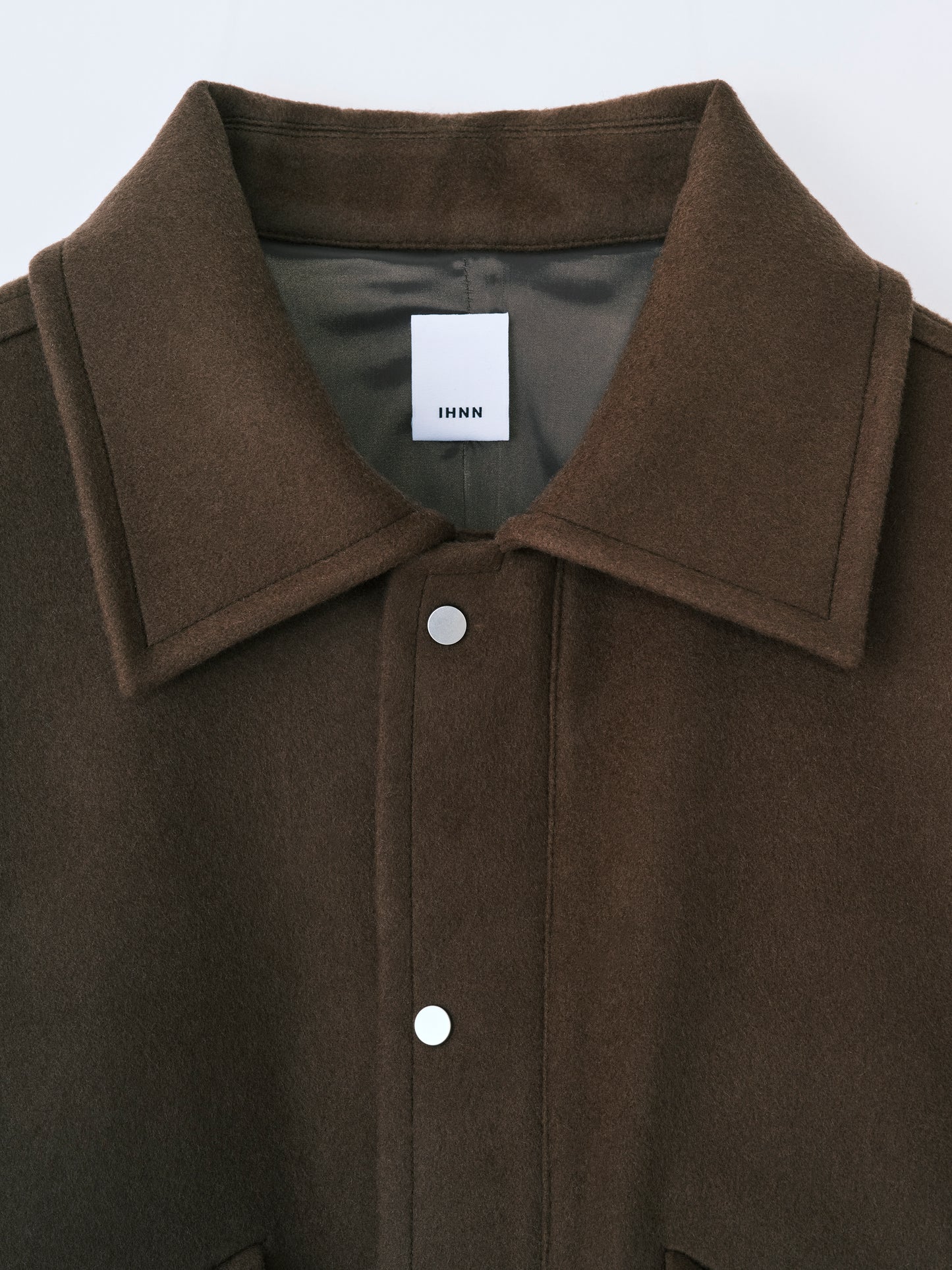 WIDE WOOL BLOUSON KHAKI