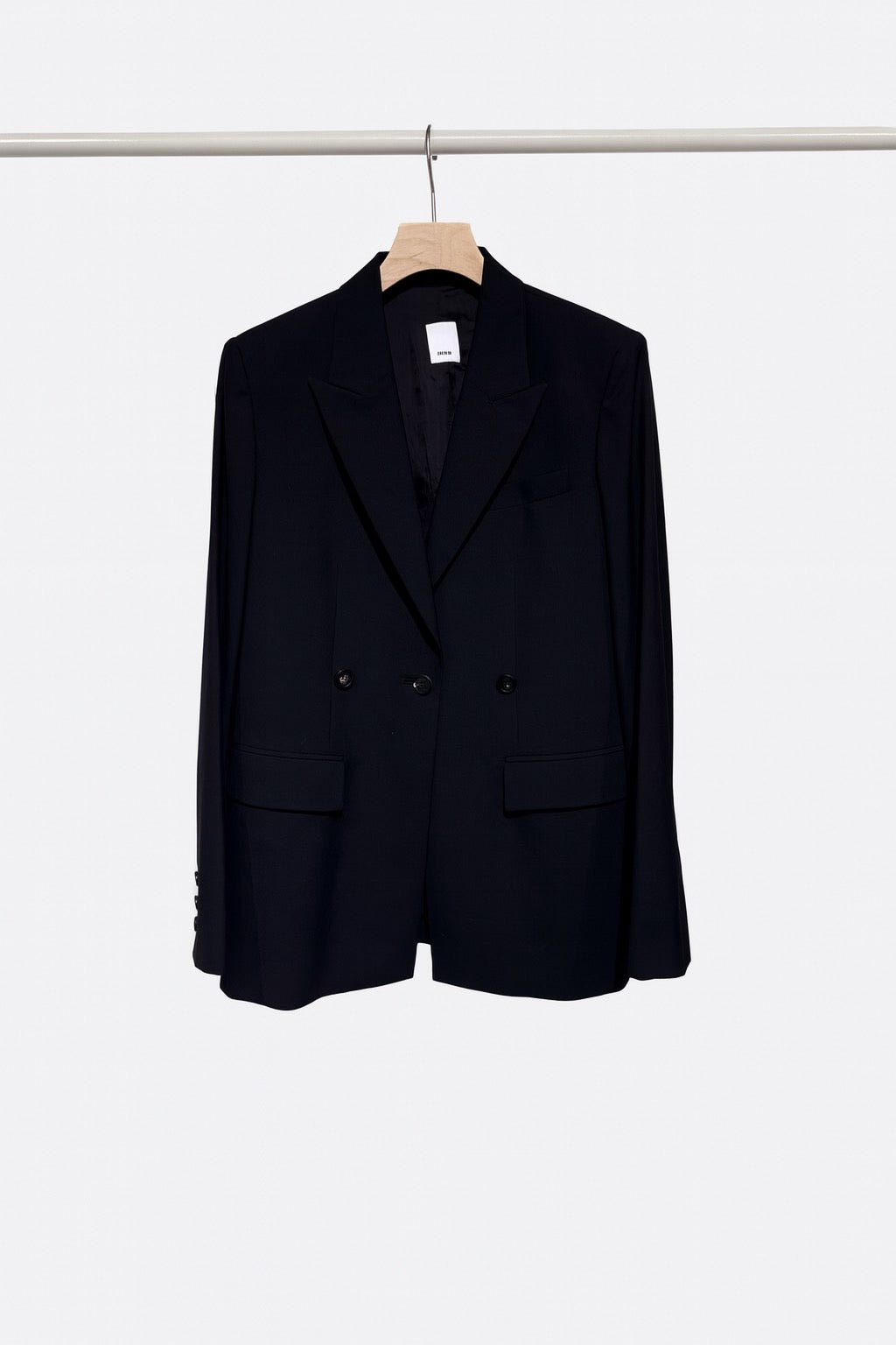 【26SS予約商品】3BUTTON TAILORED JACKET BLACK