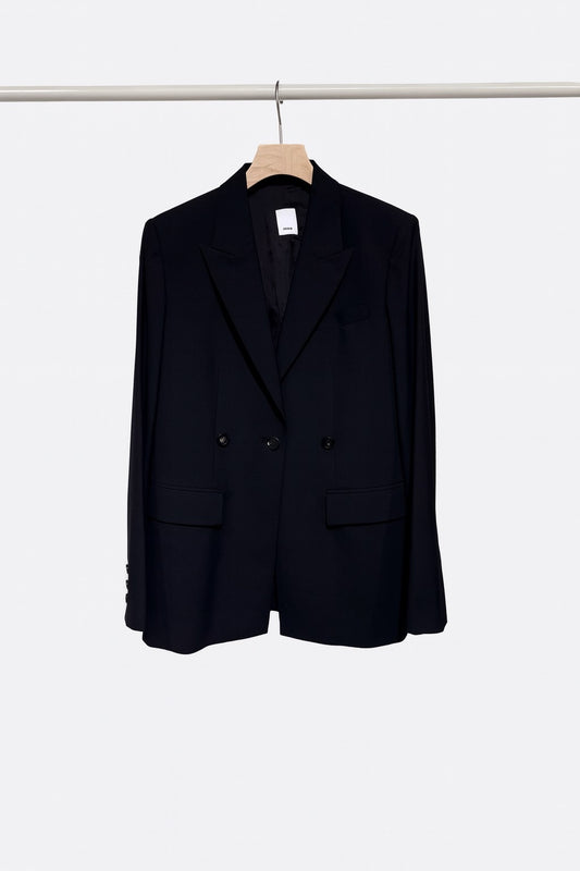 【26SS予約商品】3BUTTON TAILORED JACKET BLACK