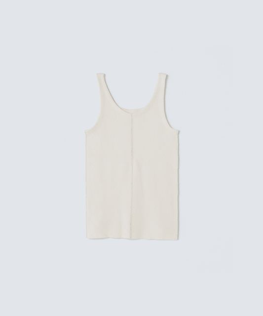 BOUCLE TANK TOP ECRU
