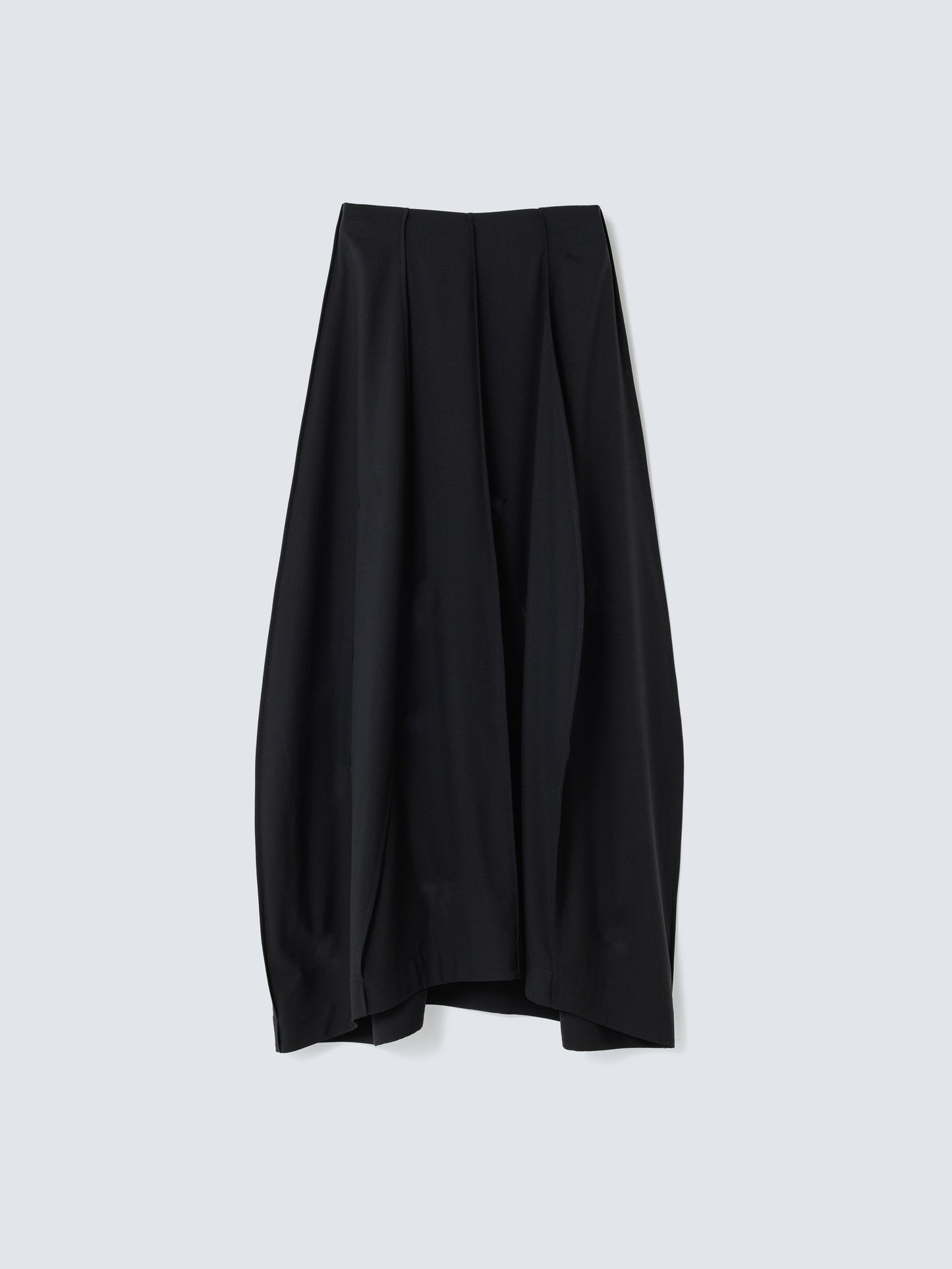 【26SS予約商品】CURVE SKIRT BLACK