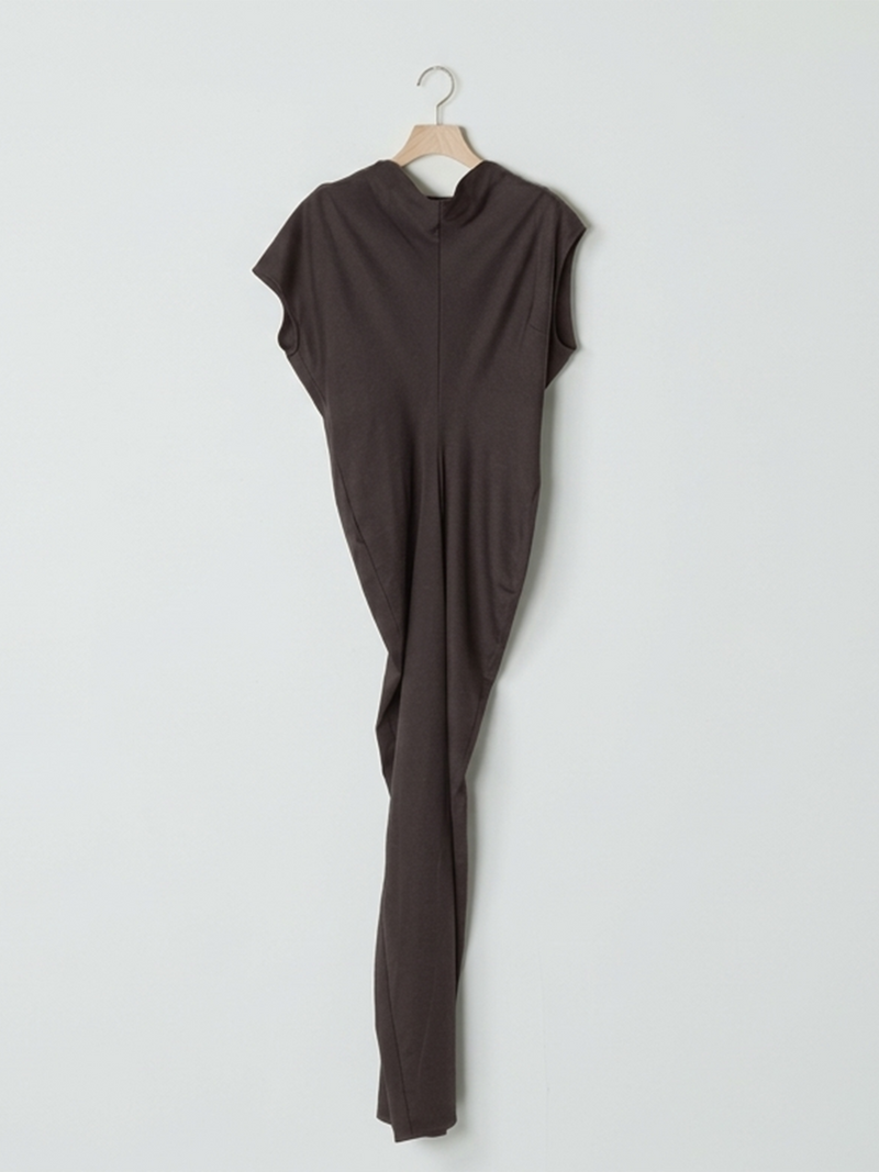 【予約販売・5月中旬-下旬配送】WHIFFLING DRESS BROWN