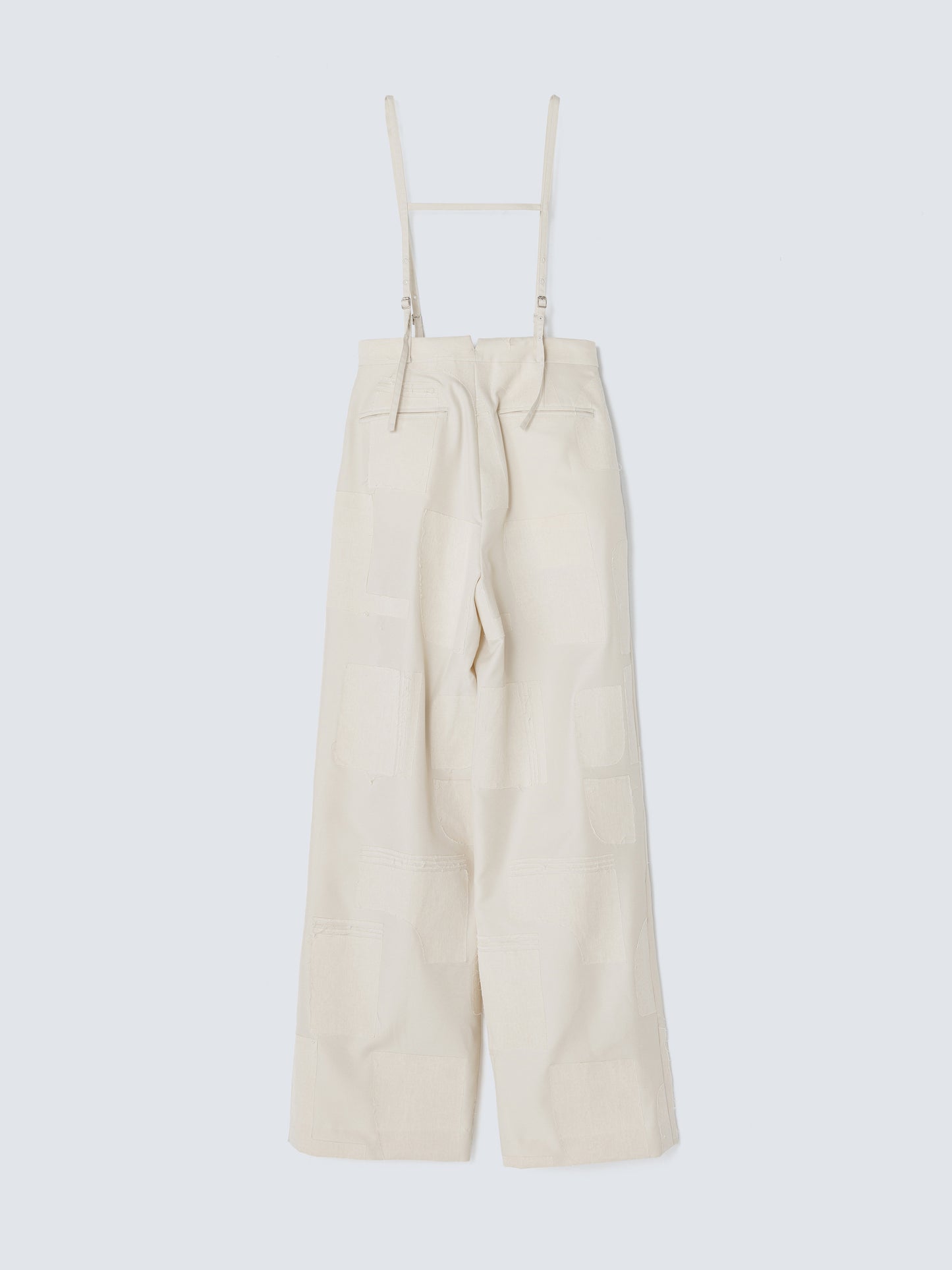 BONDING SUSPENDER PANTS SAND BEIGE