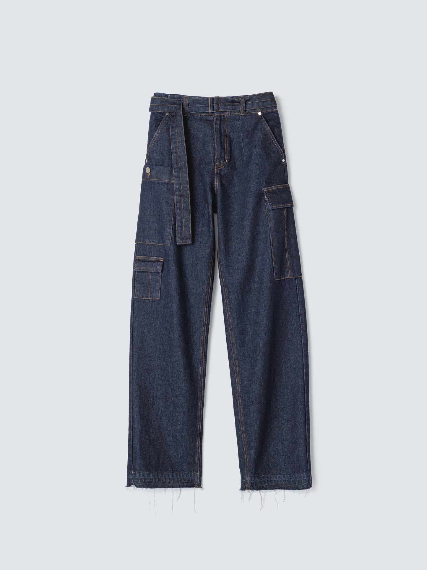 7POCKET DENIM PANTS DARK BLUE