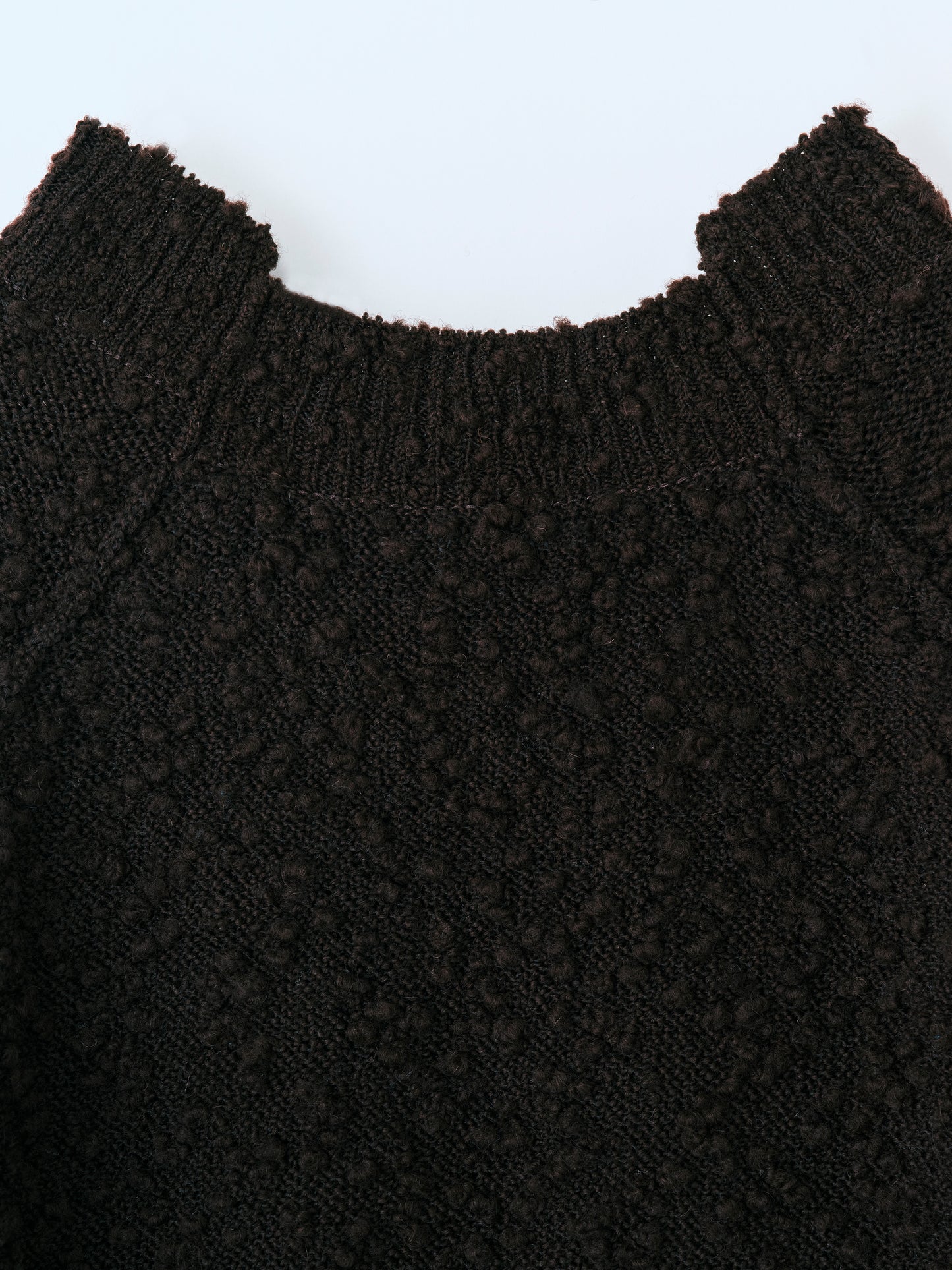 MOKOMOKO PULLOVER BROWN