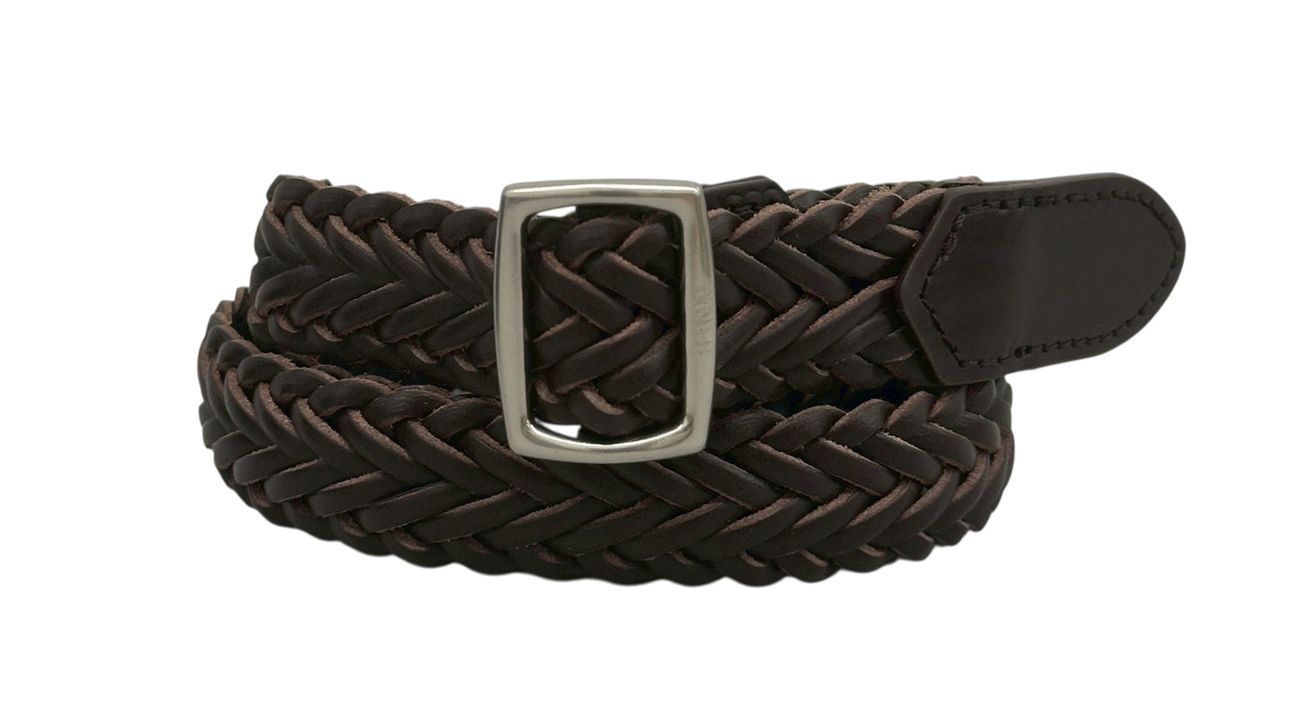 【26SS予約商品】Woven belt BROWN
